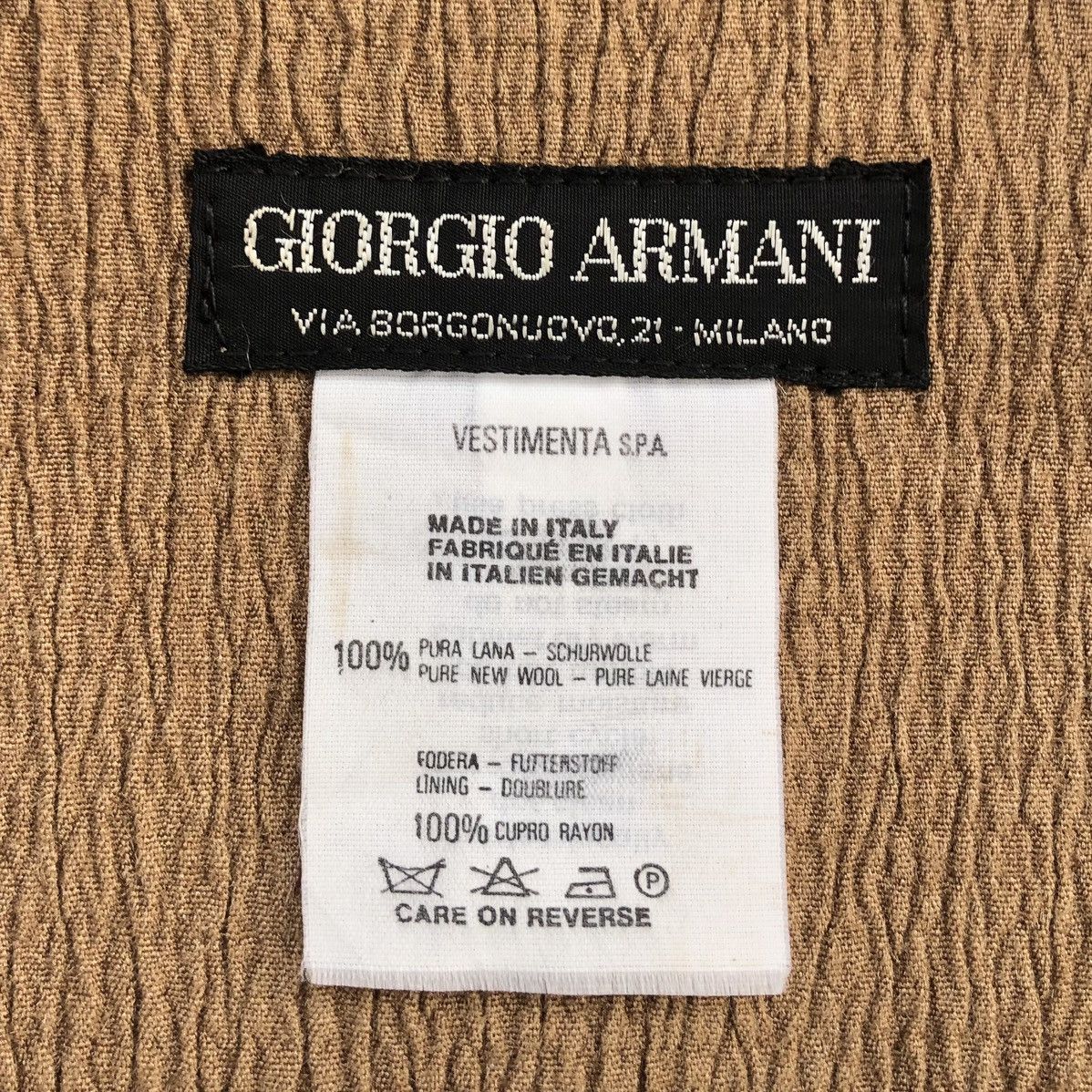 Giorgio Armani Giorgio Armani Flower Cupro Rayon Blazer For Women Size L / US 10 / IT 46 - 12 Thumbnail