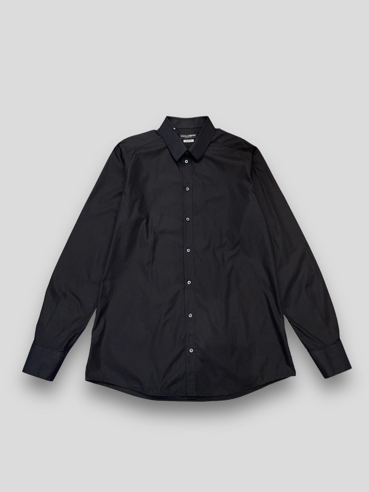 Dolce & Gabbana Gray Brown GOLD Slim Fit Dress Formal Shirt