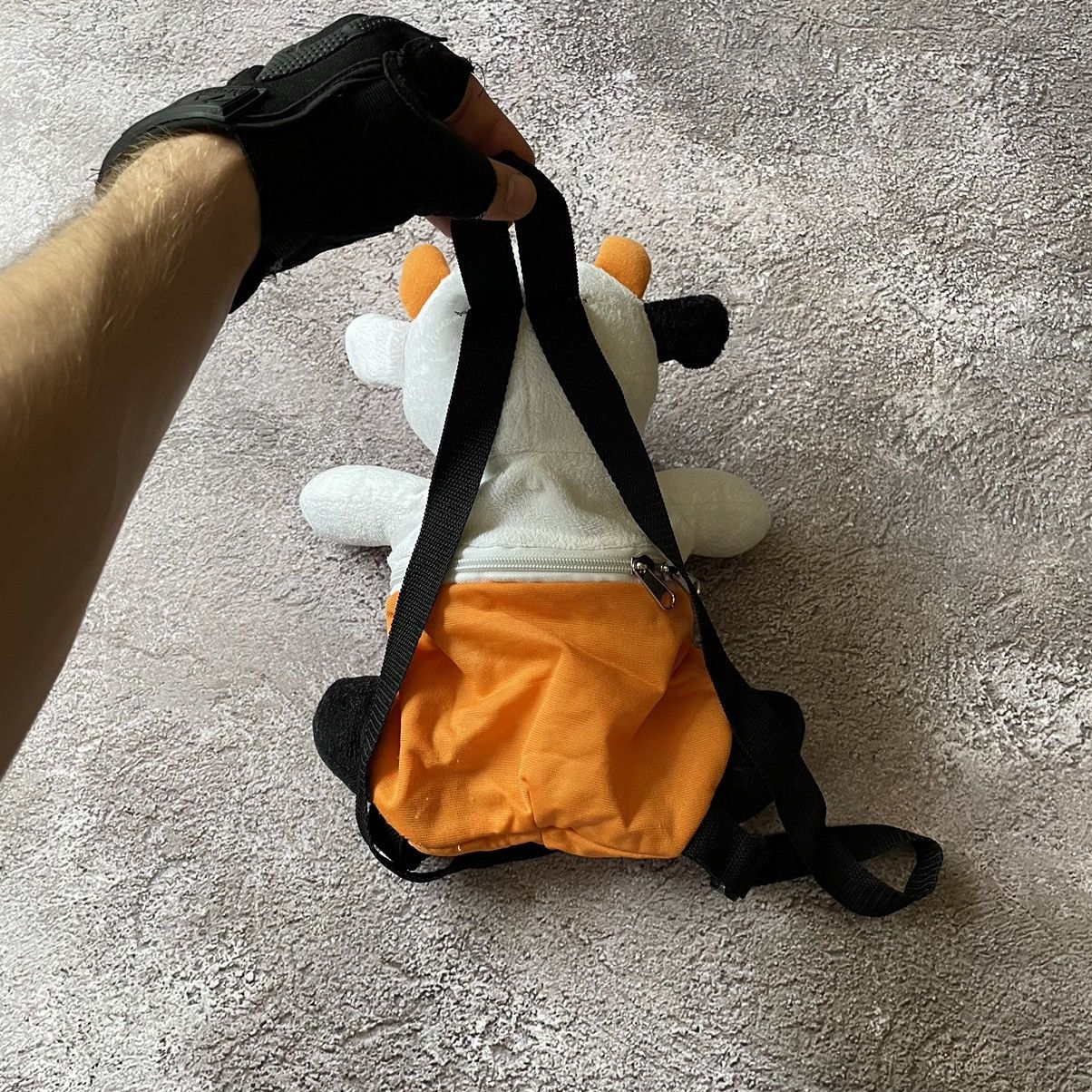 Vintage Vintage Y2K Cow Plush Backpack Toy Bag Accessory Goth OS Size ONE SIZE - 8 Thumbnail
