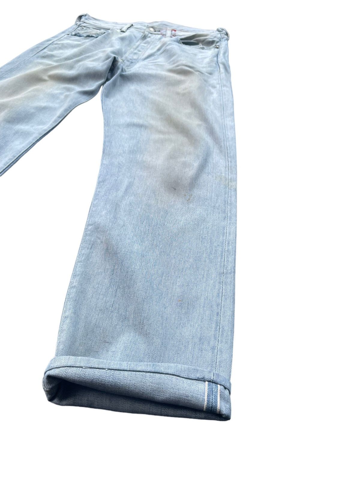 Levi's Vintage Levis 501XX E 66 Model Selvedge Denim Size US 34 / EU 50 - 2 Thumbnail