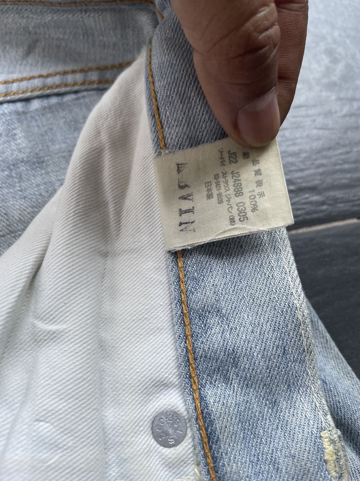 Levi's Vintage Levis 501XX E 66 Model Selvedge Denim Size US 34 / EU 50 - 18 Thumbnail