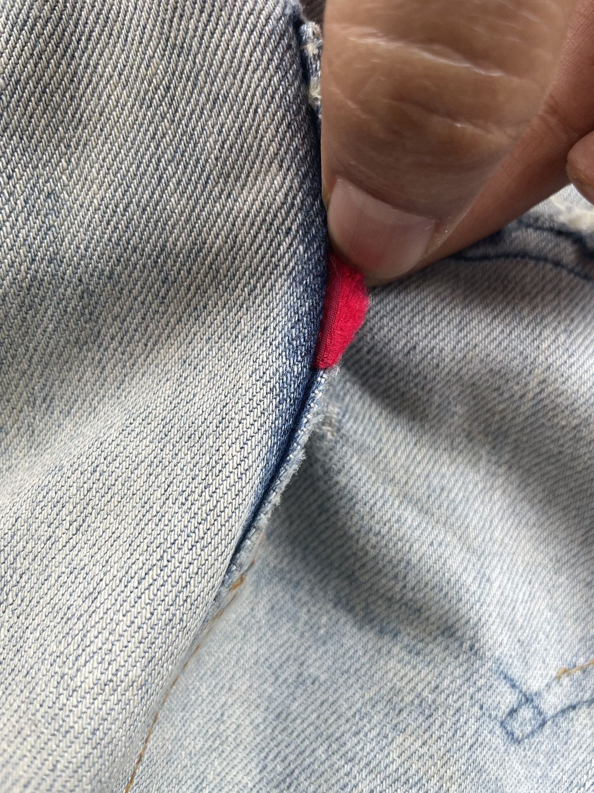 Levi's Vintage Levis 501XX E 66 Model Selvedge Denim Size US 34 / EU 50 - 17 Thumbnail