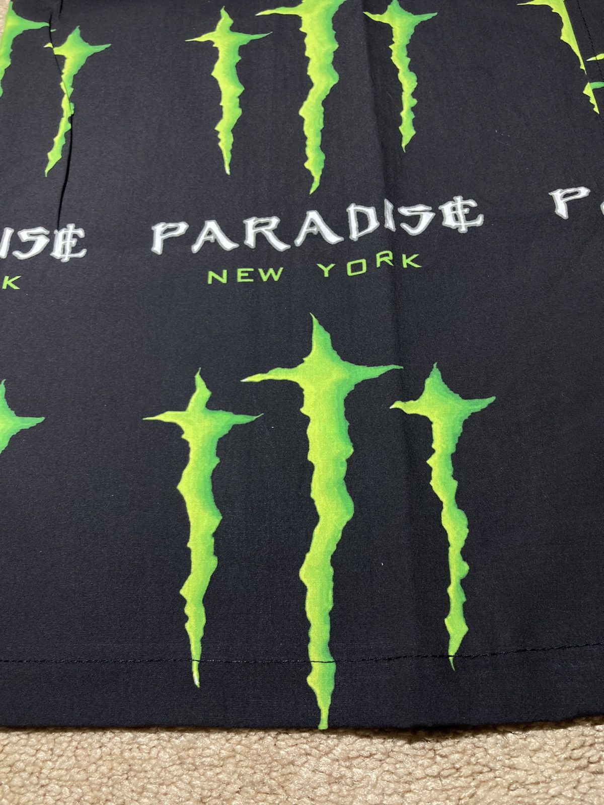 Paradise New SS22 Paradise Monster Parody Logo Rip Shirt Supreme 2022 Size US S / EU 44-46 / 1 - 5 Thumbnail