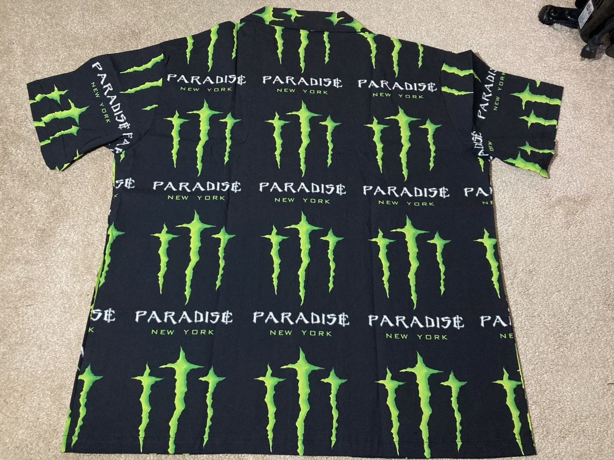 Paradise New SS22 Paradise Monster Parody Logo Rip Shirt Supreme 2022 Size US S / EU 44-46 / 1 - 6 Thumbnail