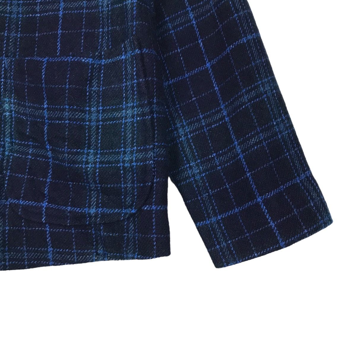 Y's × Yohji Yamamoto Vintage Y’s For Living Yohji Yamamoto Women Plaid Jacket Size M / US 6-8 / IT 42-44 - 6 Thumbnail