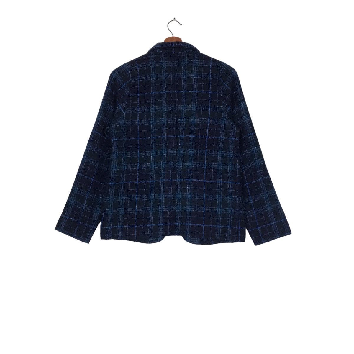 Y's × Yohji Yamamoto Vintage Y’s For Living Yohji Yamamoto Women Plaid Jacket Size M / US 6-8 / IT 42-44 - 11 Thumbnail