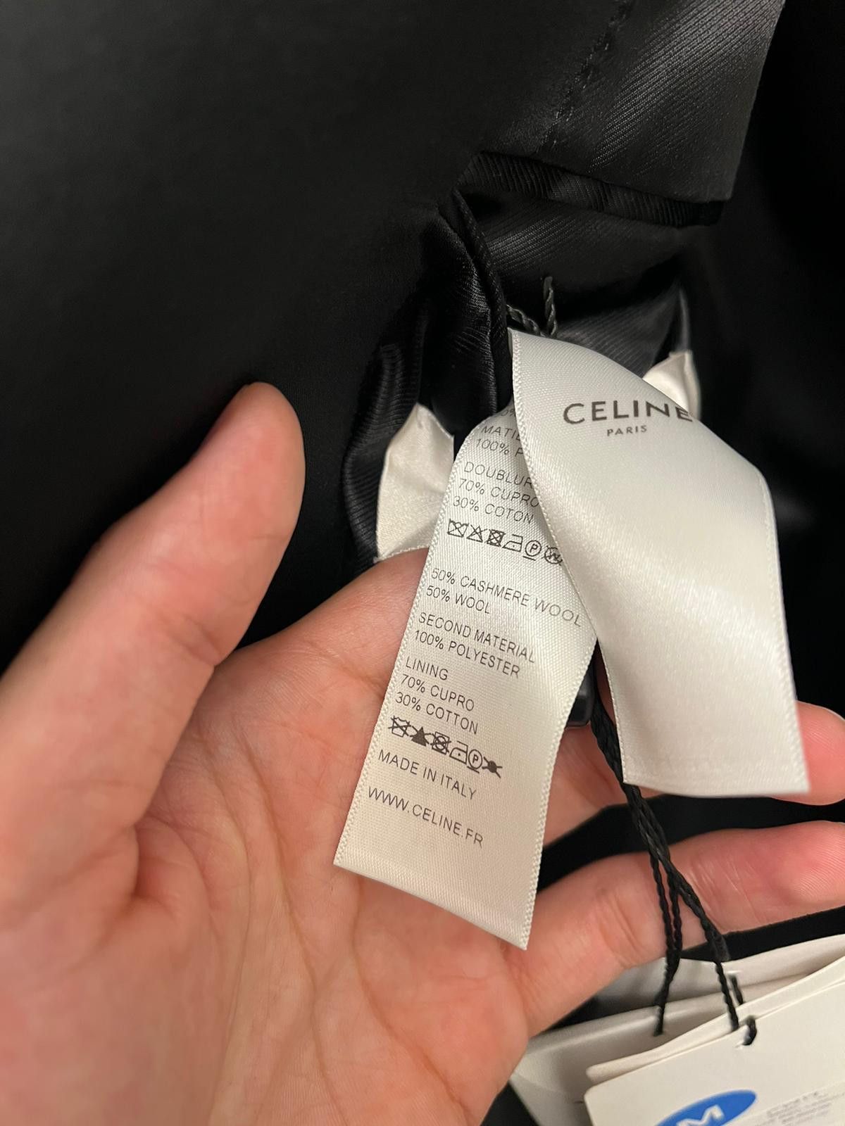 Celine Long Coat in Black Color Size US S / EU 44-46 / 1 - 8 Thumbnail