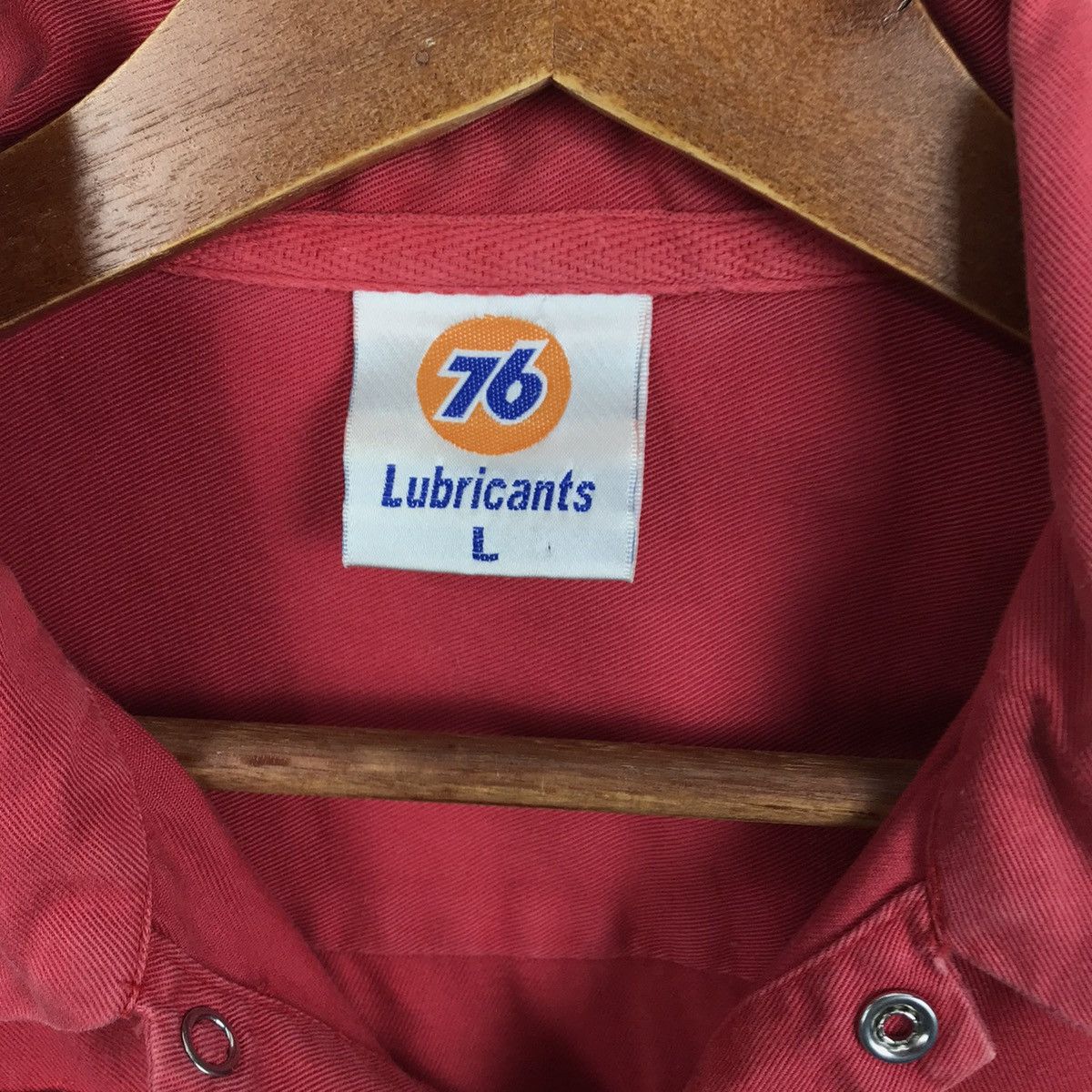 Sports Specialties × Vintage Vintage 76 Lubricant California Patchwork Button Up Jacket Size US M / EU 48-50 / 2 - 7 Thumbnail