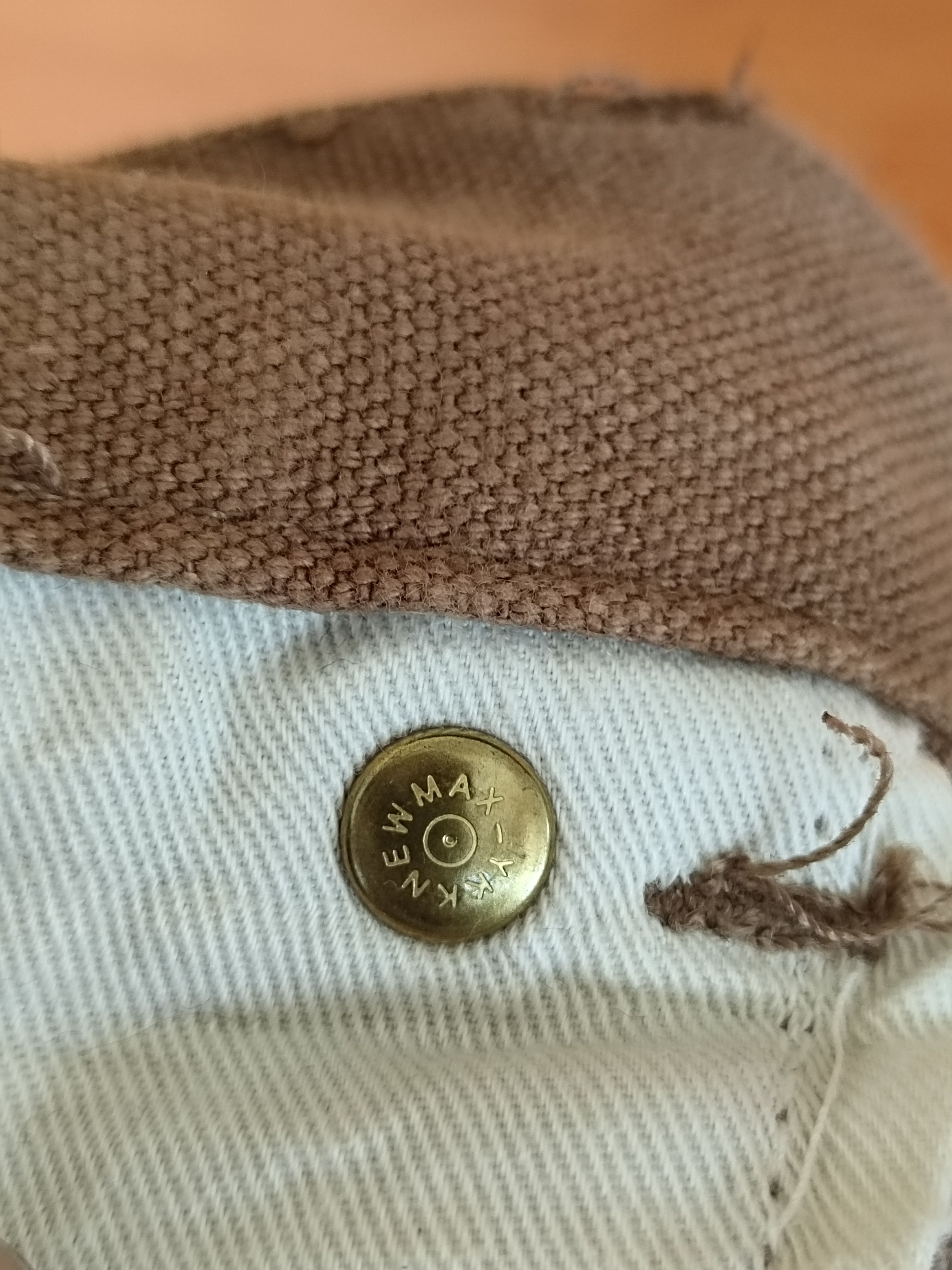 Japanese Brand Daily News Brown Duck Cotton Carpenter Baggy Denim Y2k Size US 34 / EU 50 - 19 Thumbnail