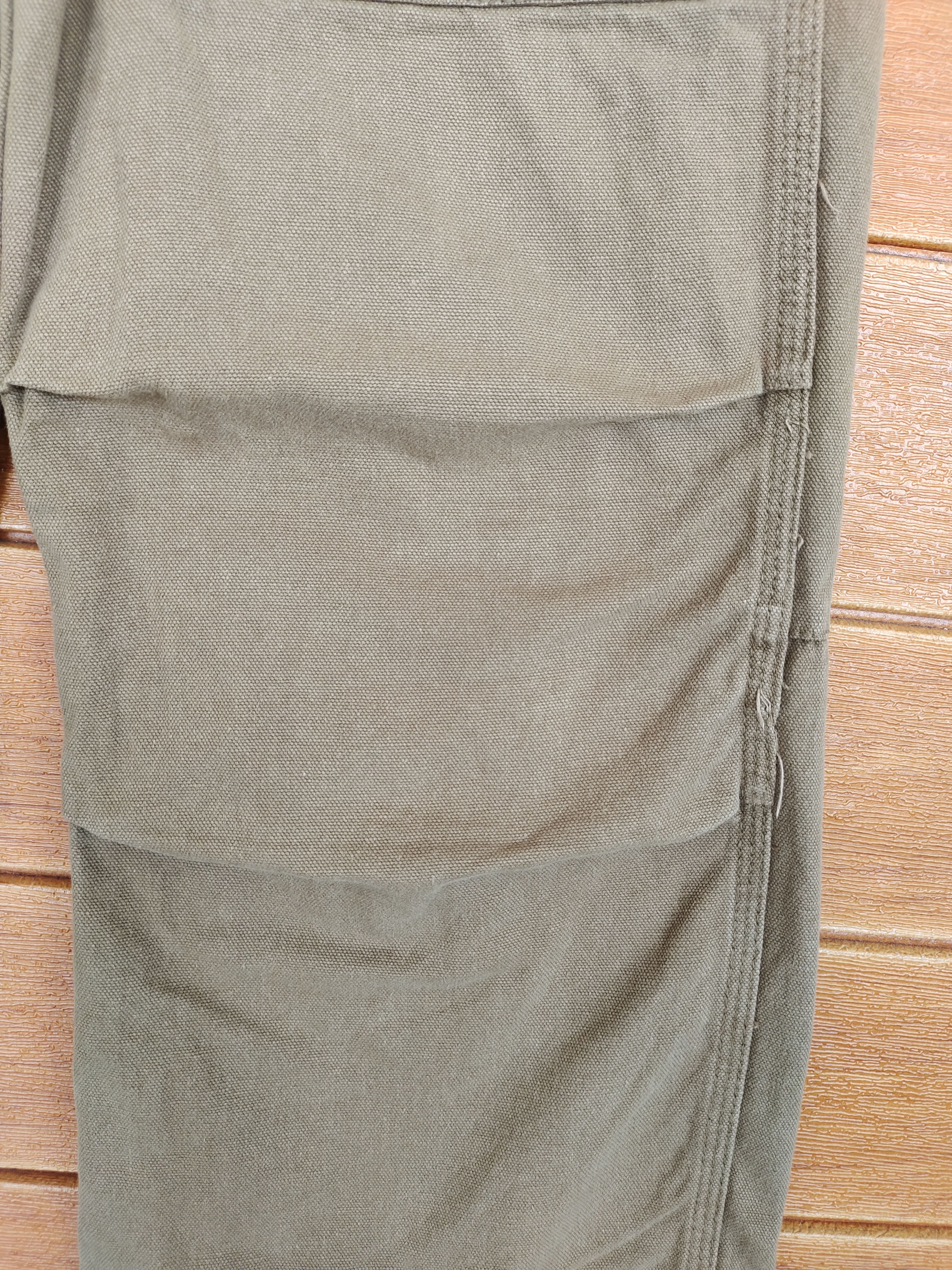 Japanese Brand Daily News Brown Duck Cotton Carpenter Baggy Denim Y2k Size US 34 / EU 50 - 6 Thumbnail
