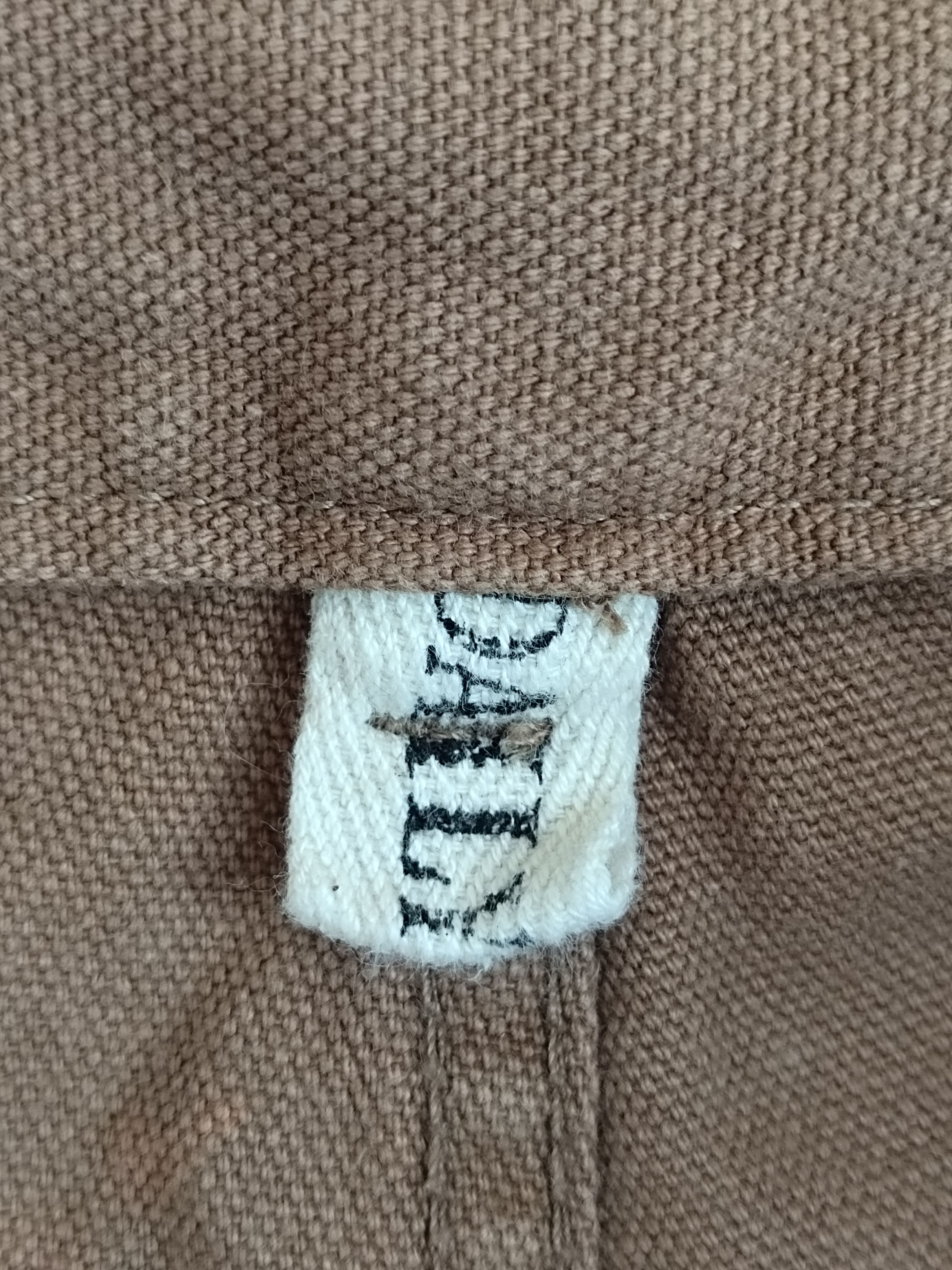 Japanese Brand Daily News Brown Duck Cotton Carpenter Baggy Denim Y2k Size US 34 / EU 50 - 18 Thumbnail