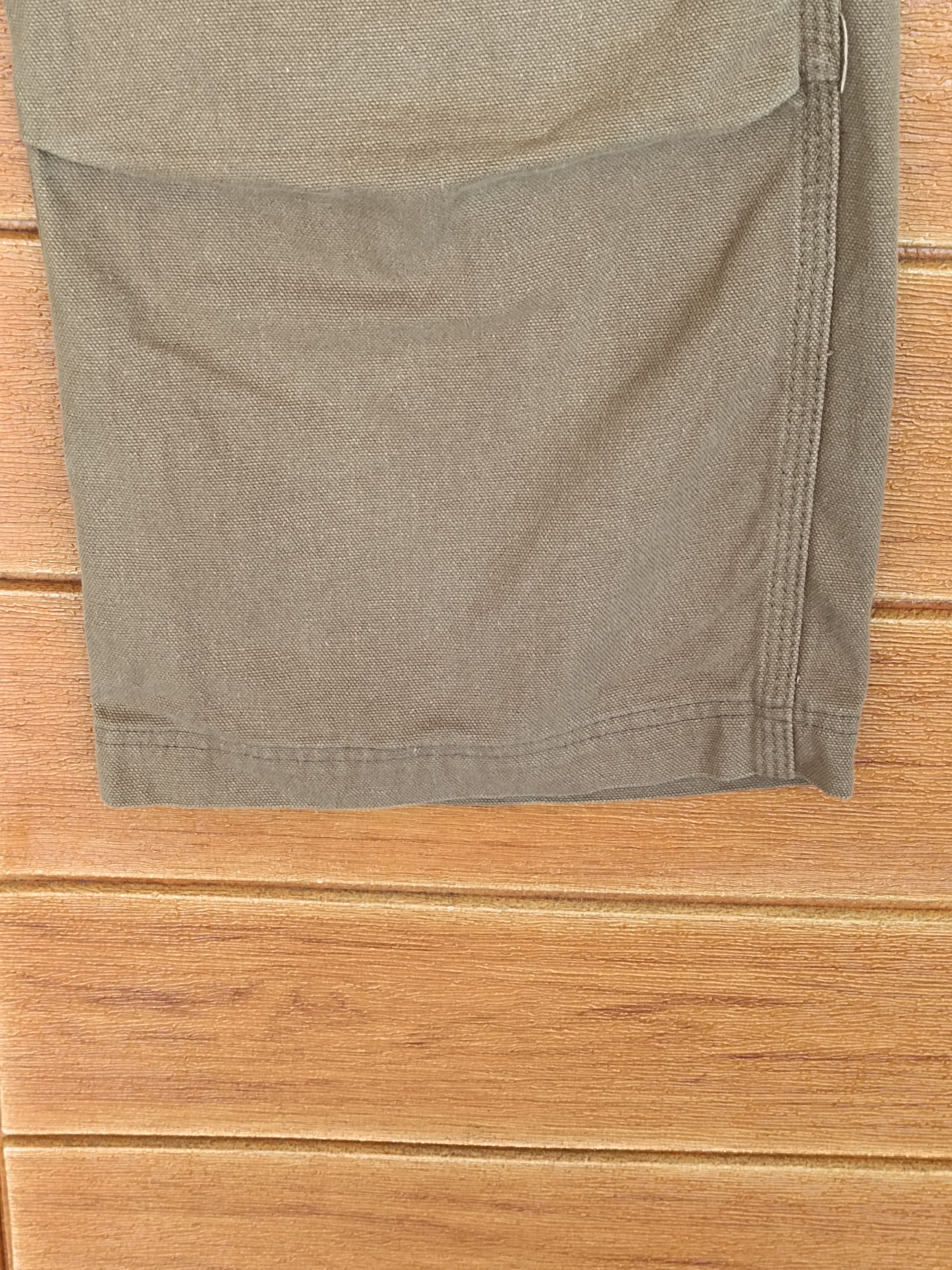Japanese Brand Daily News Brown Duck Cotton Carpenter Baggy Denim Y2k Size US 34 / EU 50 - 8 Thumbnail