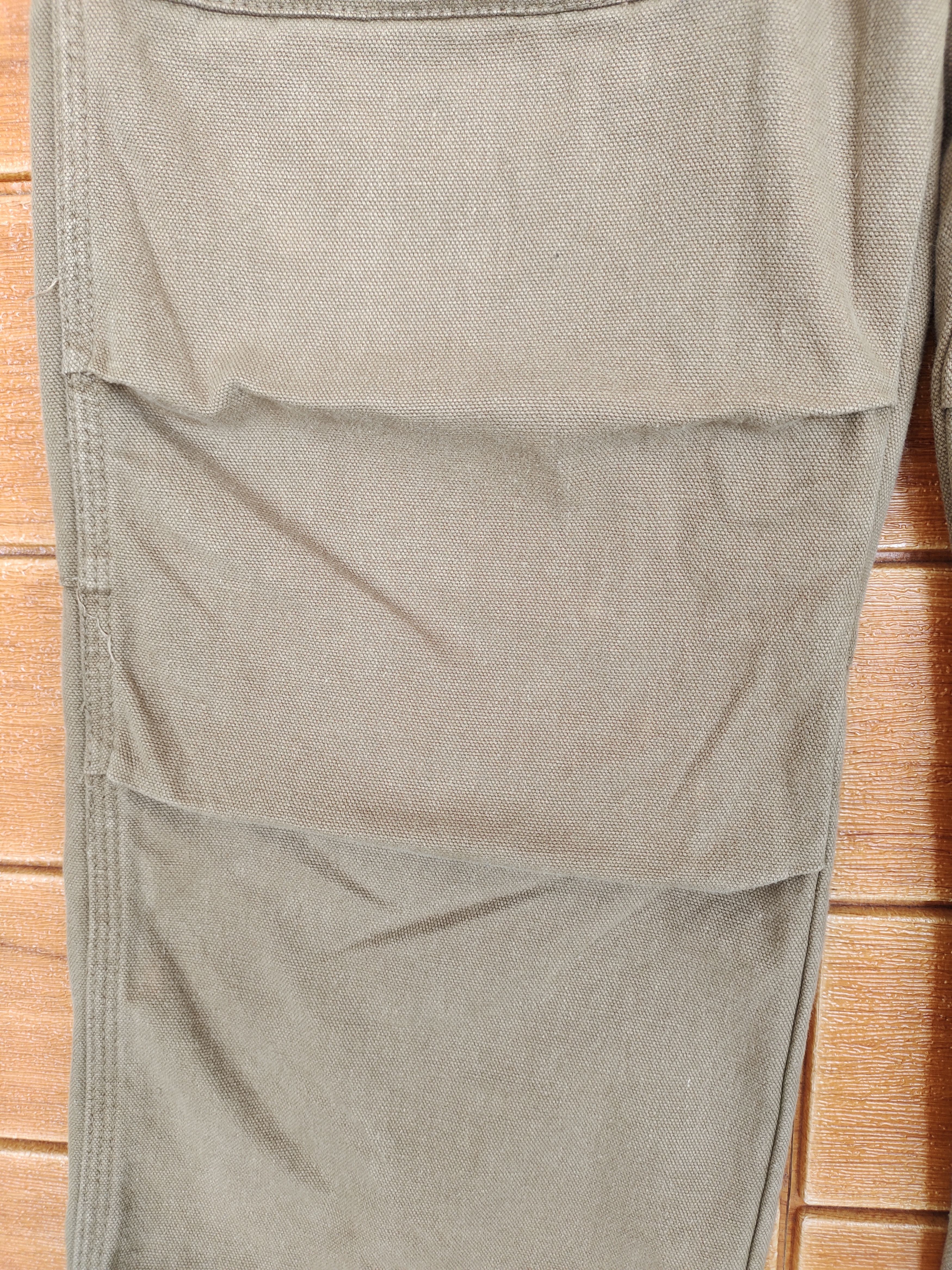 Japanese Brand Daily News Brown Duck Cotton Carpenter Baggy Denim Y2k Size US 34 / EU 50 - 7 Thumbnail