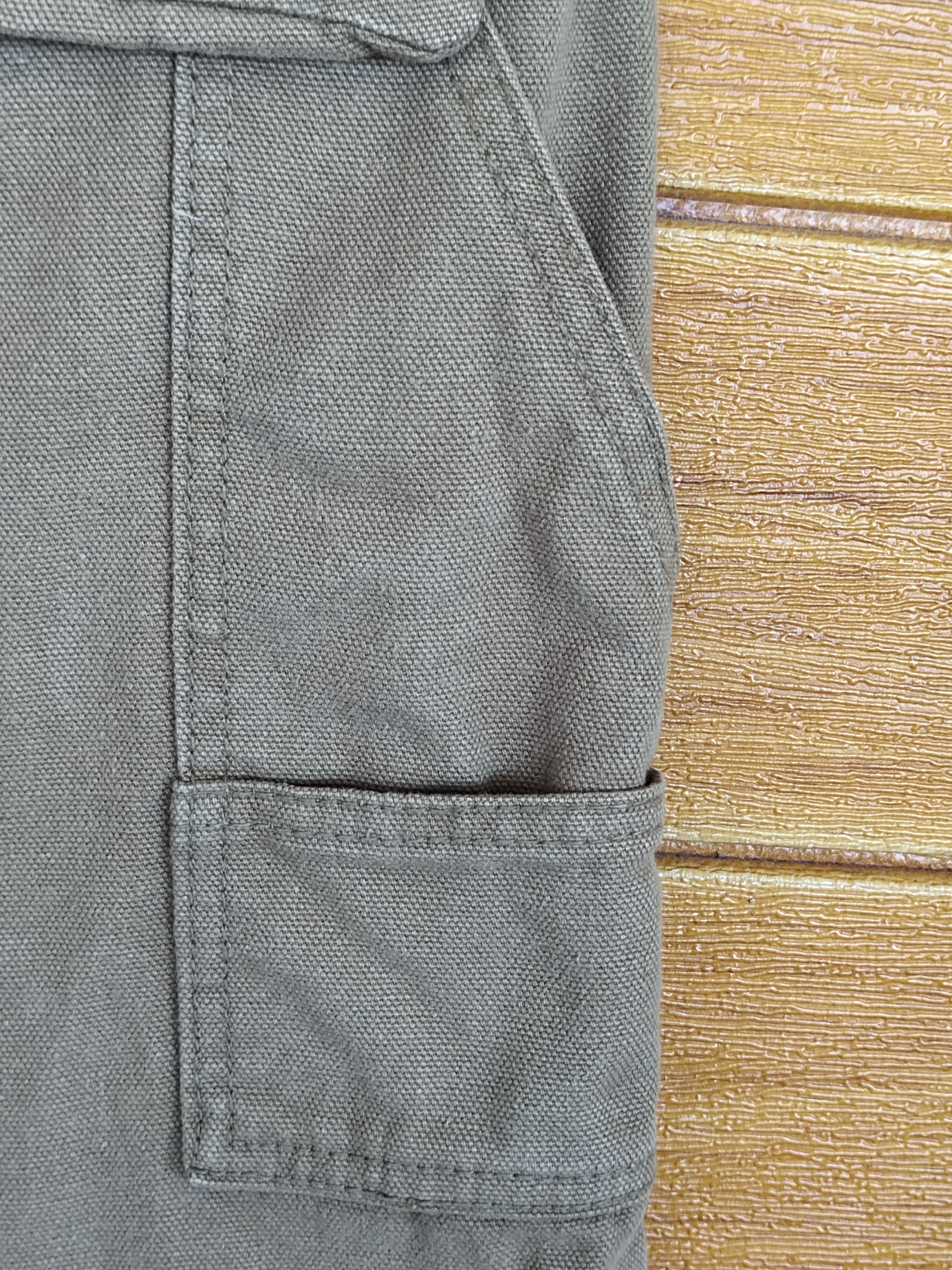 Japanese Brand Daily News Brown Duck Cotton Carpenter Baggy Denim Y2k Size US 34 / EU 50 - 15 Thumbnail