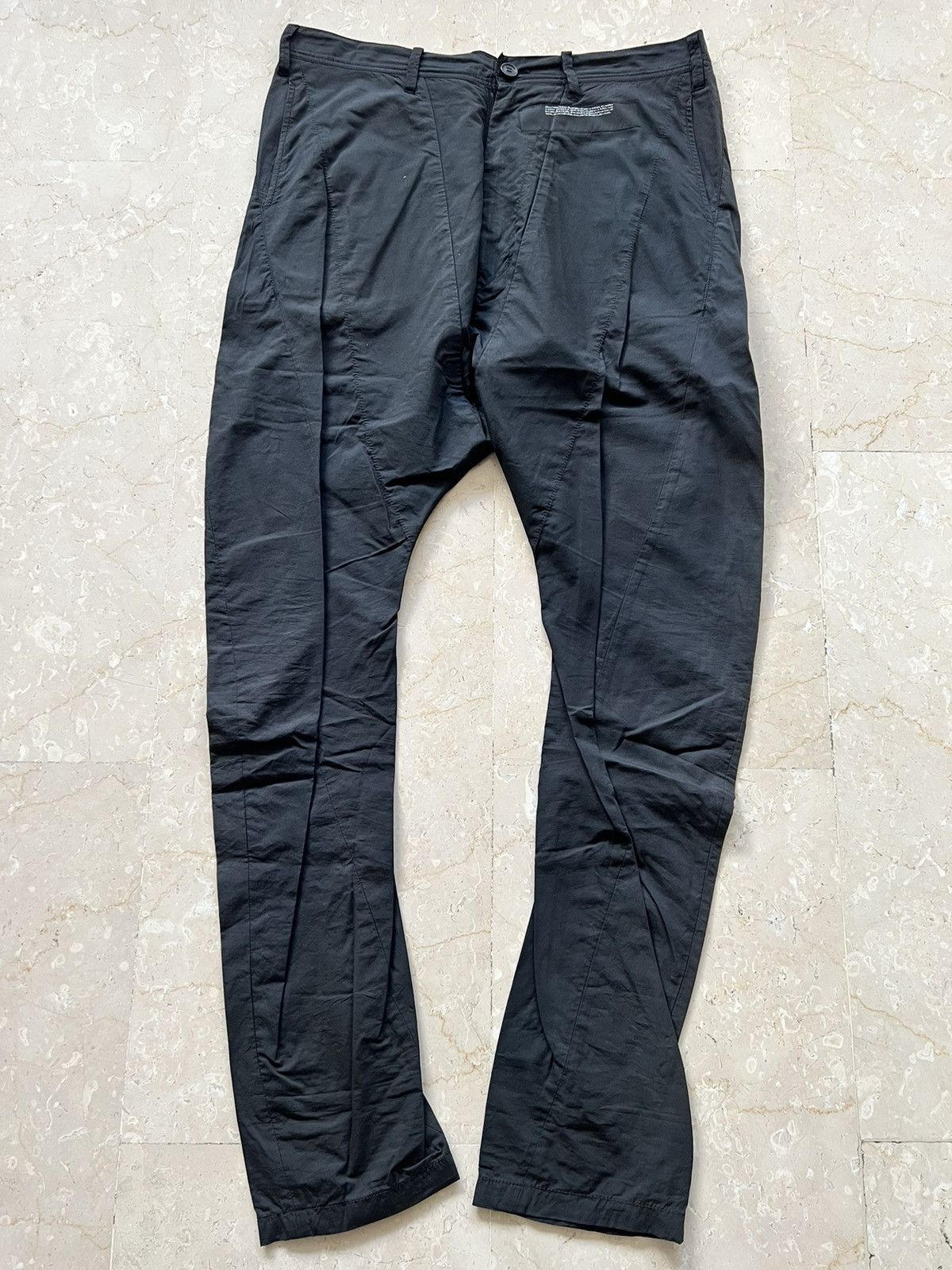 Julius Coated Stretch Trousers | Grailed