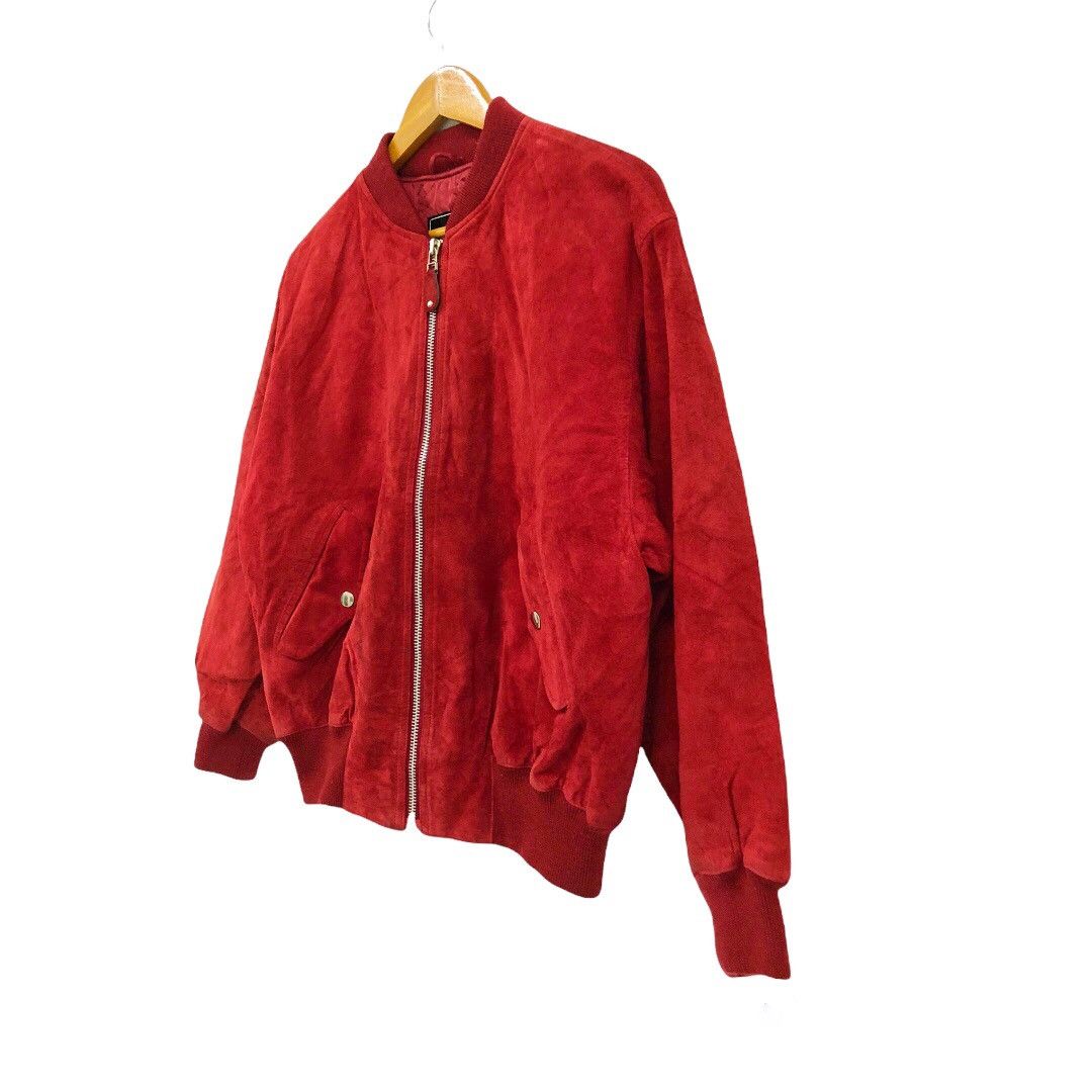 Japanese Brand × Melrose AW92 Melrose leather bomber zipper jacket Size US M / EU 48-50 / 2 - 16 Thumbnail