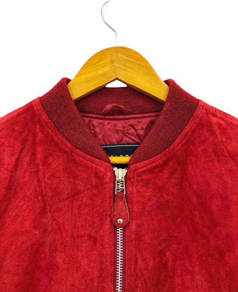 Japanese Brand × Melrose AW92 Melrose leather bomber zipper jacket Size US M / EU 48-50 / 2 - 15 Thumbnail
