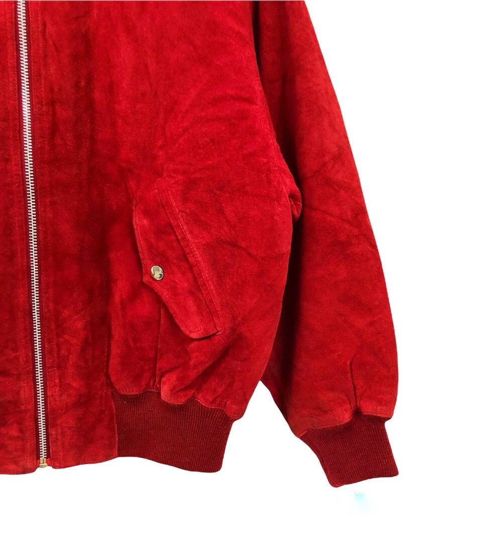 Japanese Brand × Melrose AW92 Melrose leather bomber zipper jacket Size US M / EU 48-50 / 2 - 9 Thumbnail