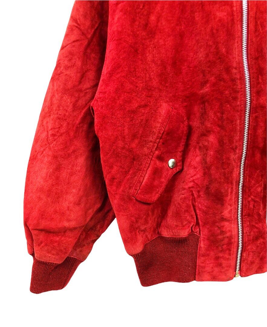 Japanese Brand × Melrose AW92 Melrose leather bomber zipper jacket Size US M / EU 48-50 / 2 - 10 Thumbnail