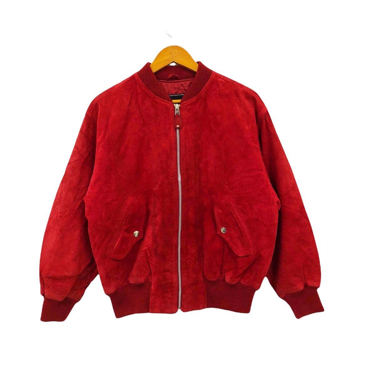 Japanese Brand × Melrose AW92 Melrose leather bomber zipper jacket Size US M / EU 48-50 / 2 - 12 Thumbnail