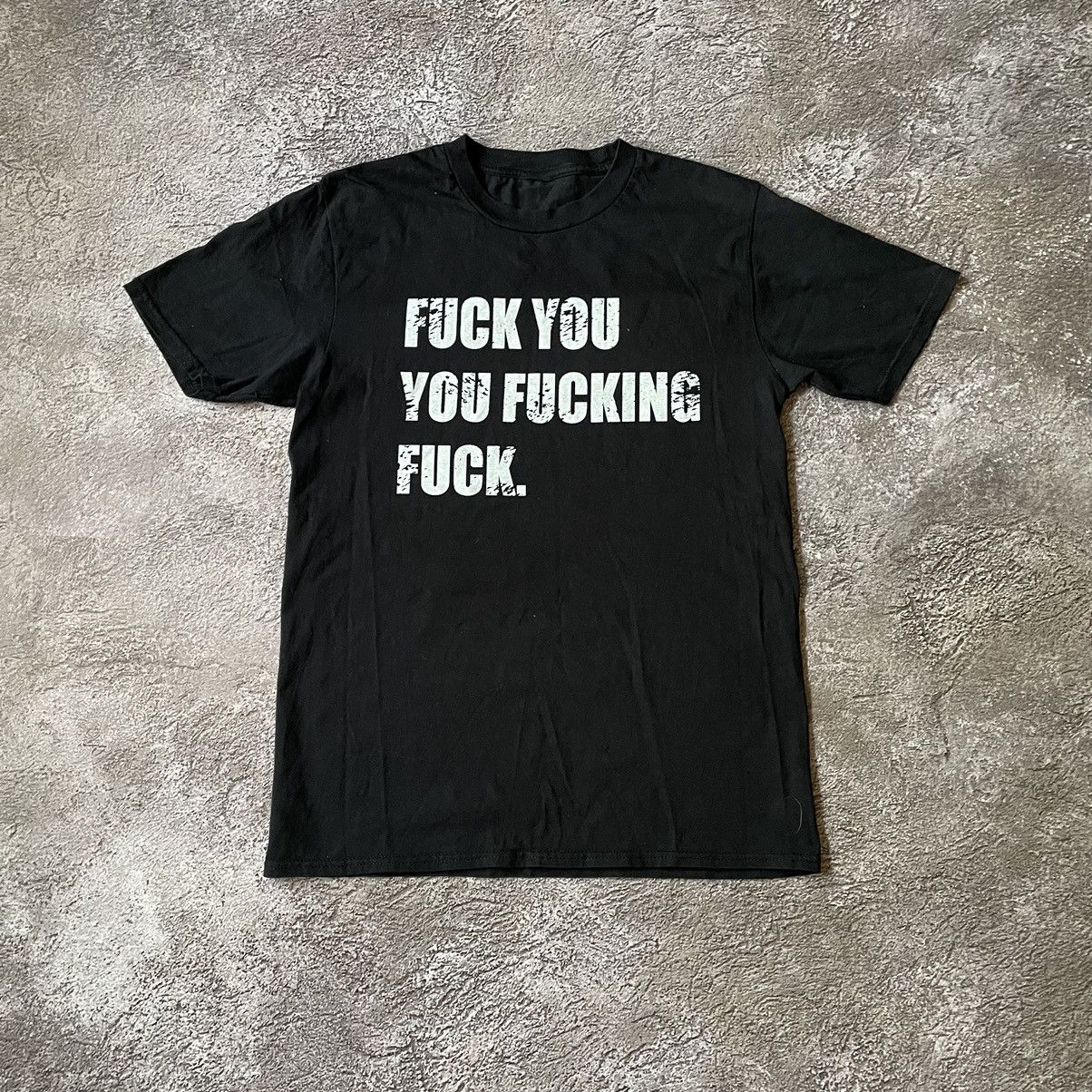 Vintage Y2K Graphic Tee Funny Slogan Streetwear Punk Skate Worn In M Size US M / EU 48-50 / 2 - 3 Thumbnail
