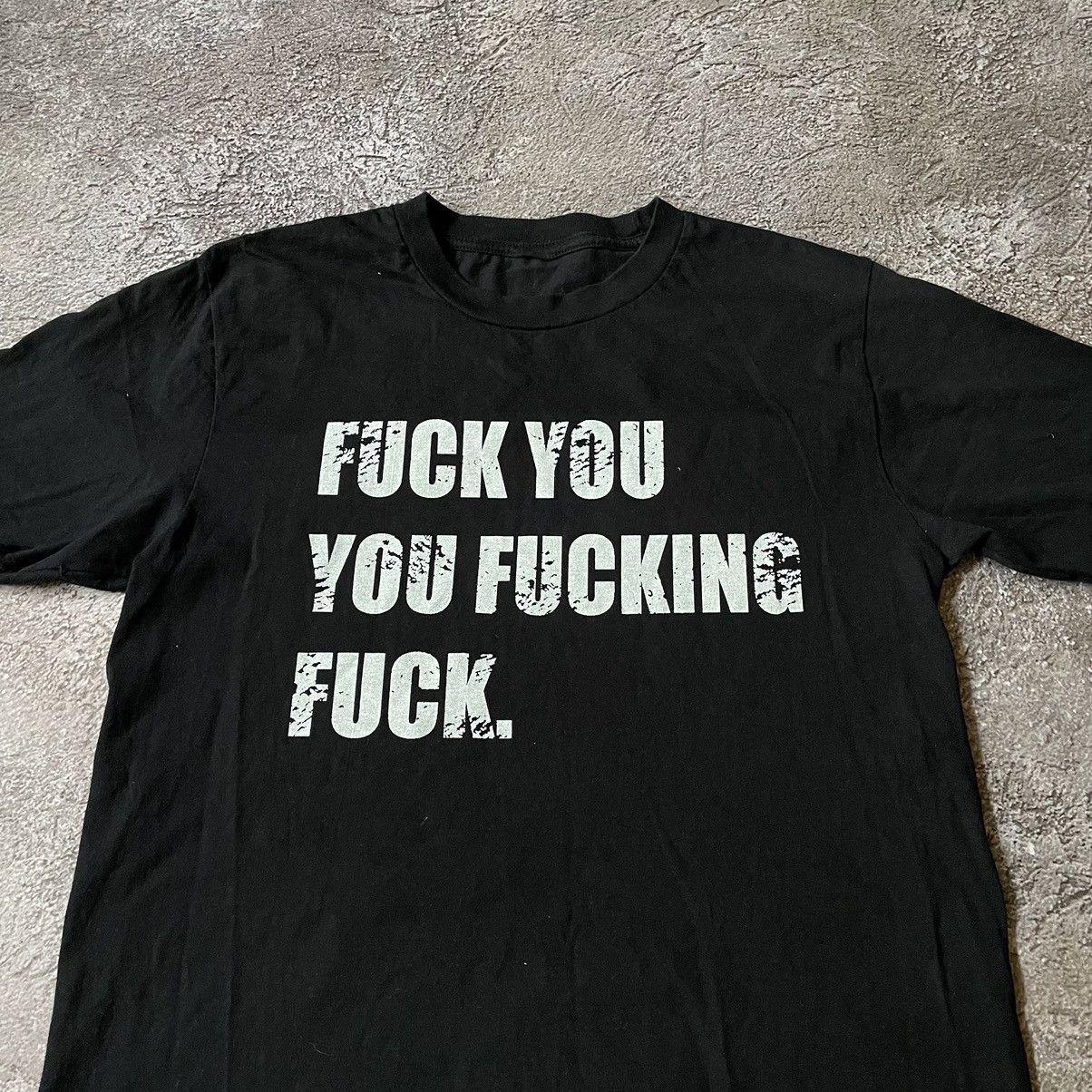 Vintage Y2K Graphic Tee Funny Slogan Streetwear Punk Skate Worn In M Size US M / EU 48-50 / 2 - 5 Thumbnail