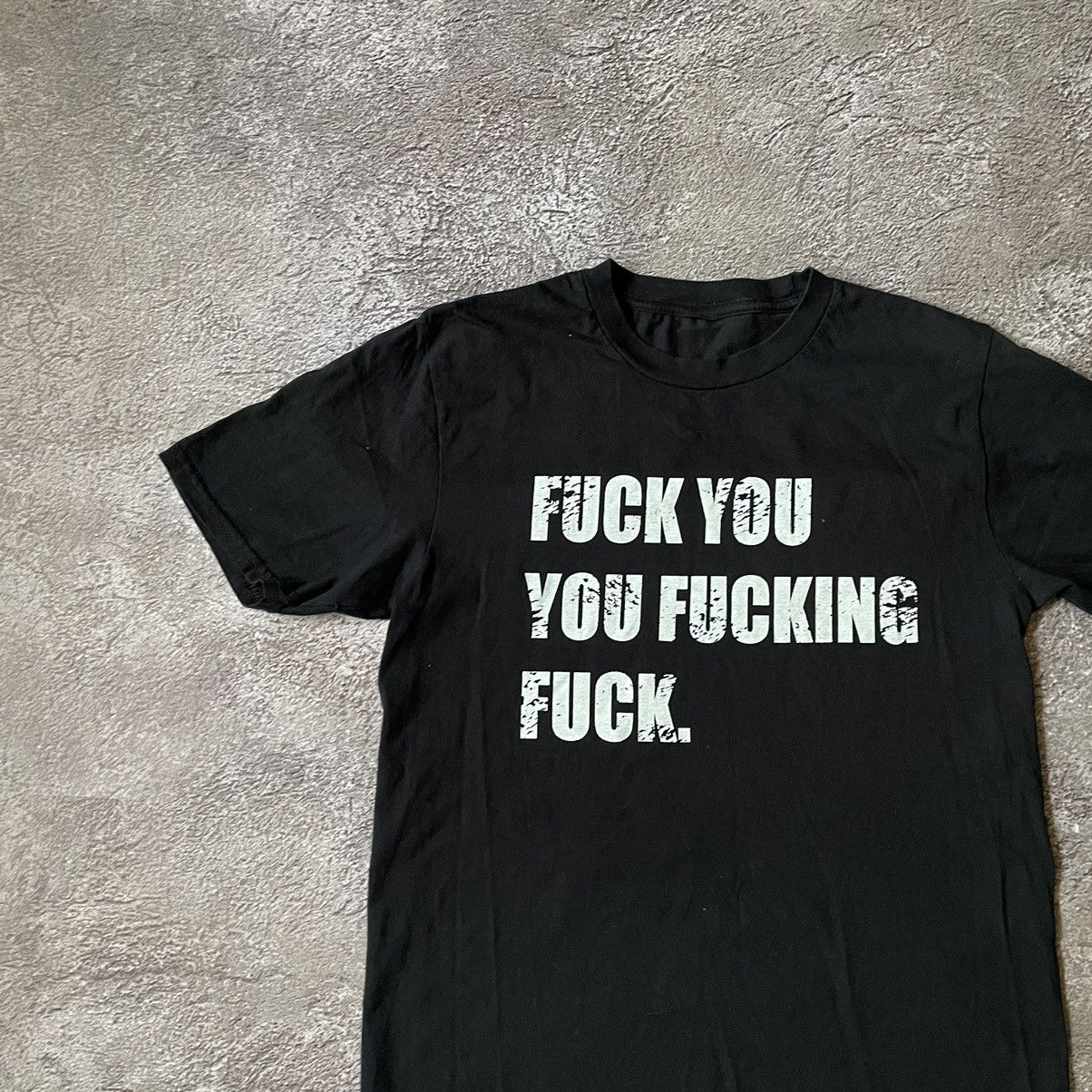 Vintage Y2K Graphic Tee Funny Slogan Streetwear Punk Skate Worn In M Size US M / EU 48-50 / 2 - 4 Thumbnail