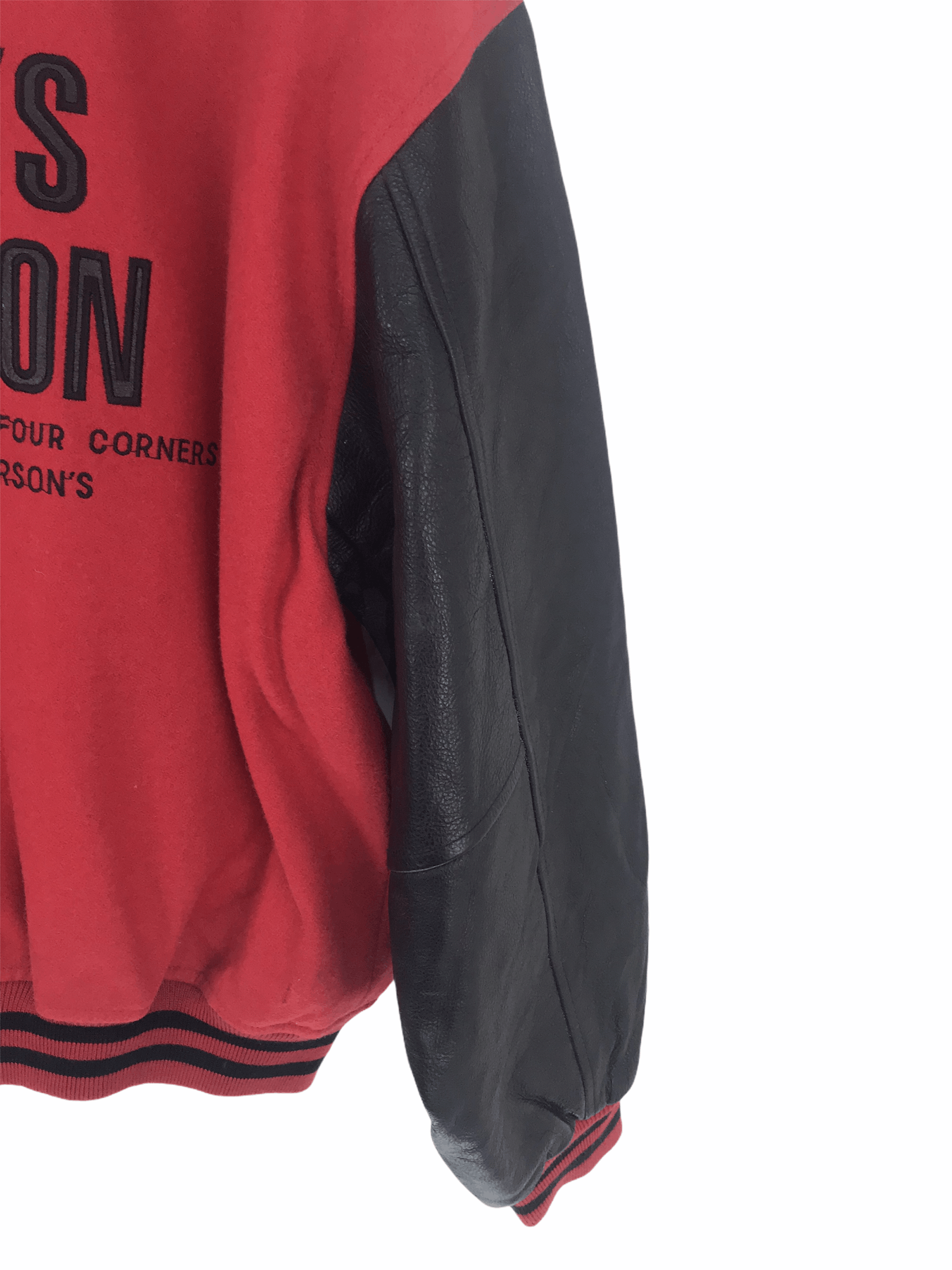 Vintage Vintage PERSON'S COLLECTION Varsity Jacket Leather/Wool Size US M / EU 48-50 / 2 - 11 Thumbnail