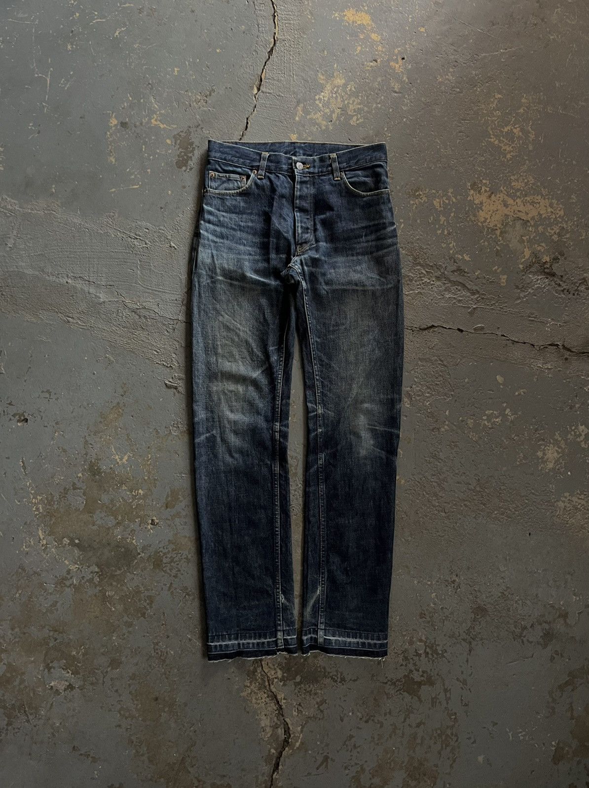 AW97 Raw Faded Denim