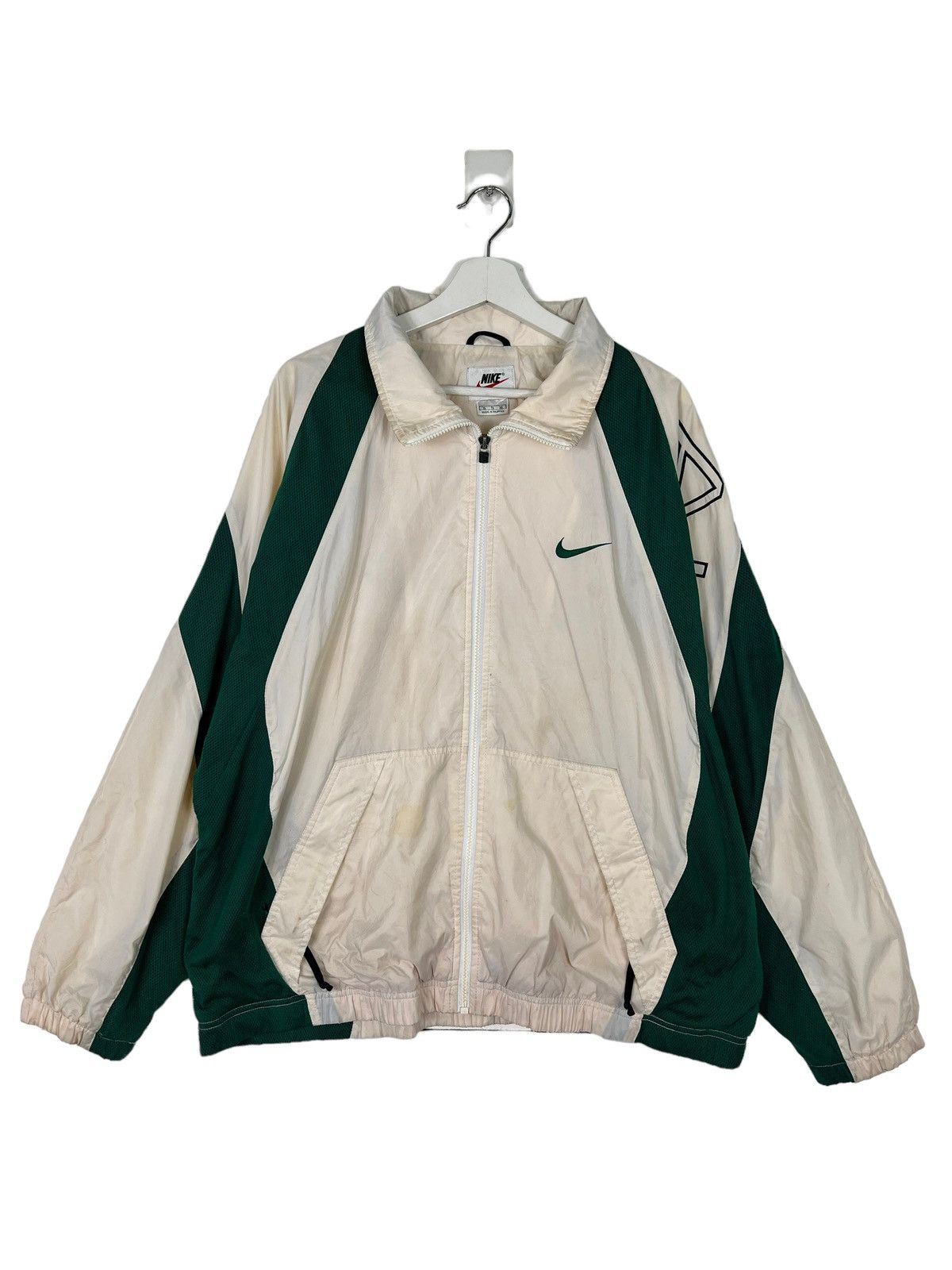 Nike × Vintage 🔥 VINTAGE NIKE WINDBREAKER TRAINER JACKET Size US XL / EU 56 / 4 - 6 Thumbnail