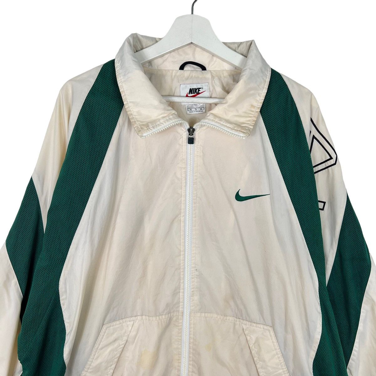 Nike × Vintage 🔥 VINTAGE NIKE WINDBREAKER TRAINER JACKET Size US XL / EU 56 / 4 - 4 Thumbnail