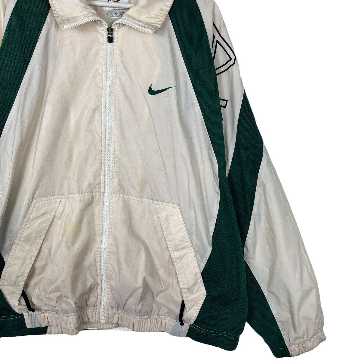 Nike × Vintage 🔥 VINTAGE NIKE WINDBREAKER TRAINER JACKET Size US XL / EU 56 / 4 - 5 Thumbnail