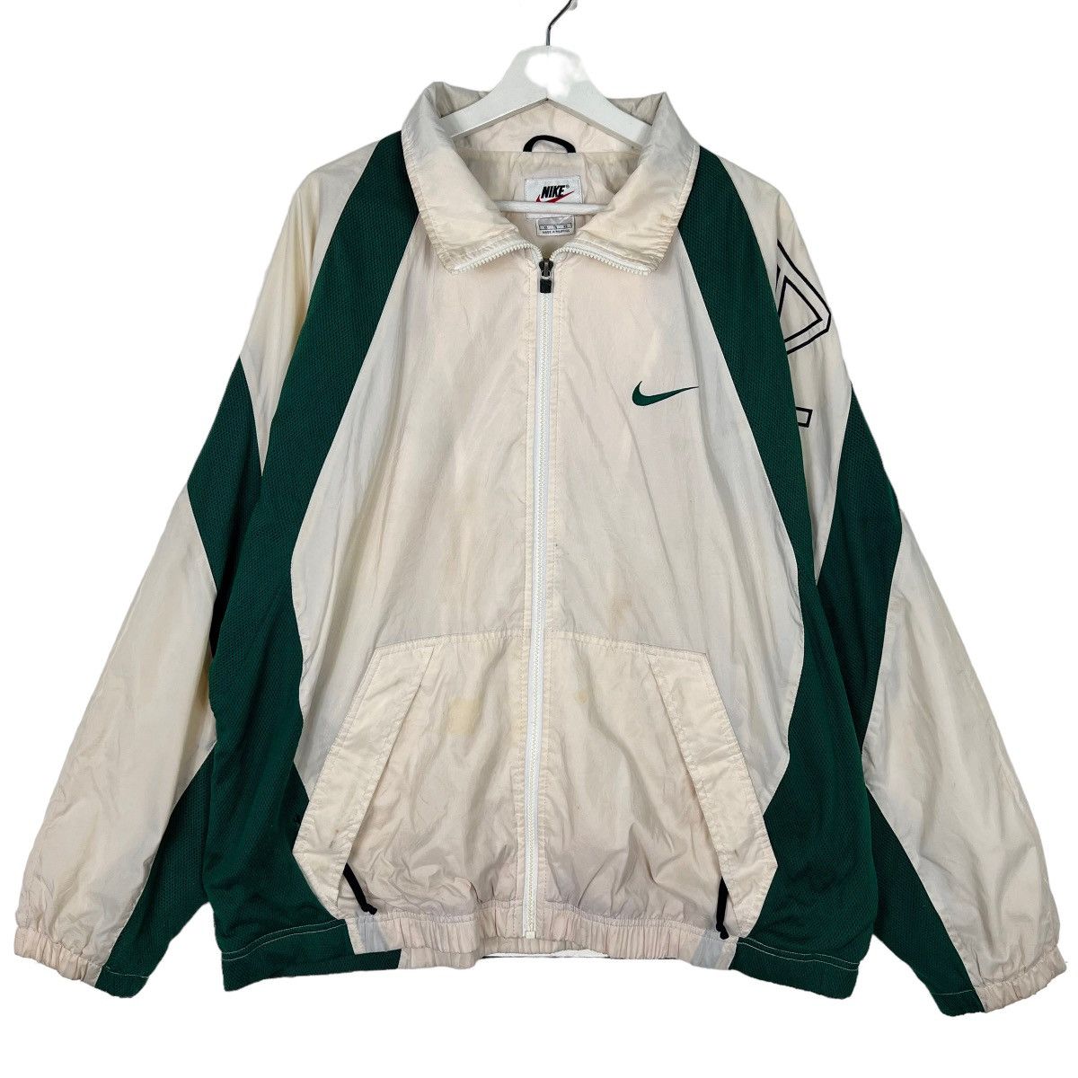 Nike × Vintage 🔥 VINTAGE NIKE WINDBREAKER TRAINER JACKET Size US XL / EU 56 / 4 - 2 Thumbnail