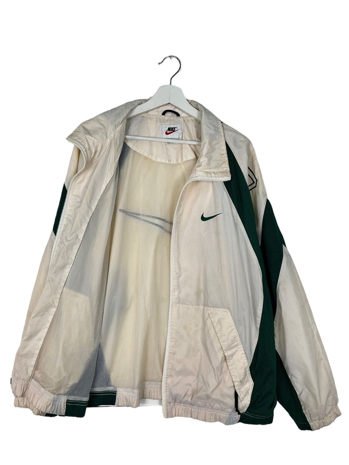 Nike × Vintage 🔥 VINTAGE NIKE WINDBREAKER TRAINER JACKET Size US XL / EU 56 / 4 - 7 Thumbnail