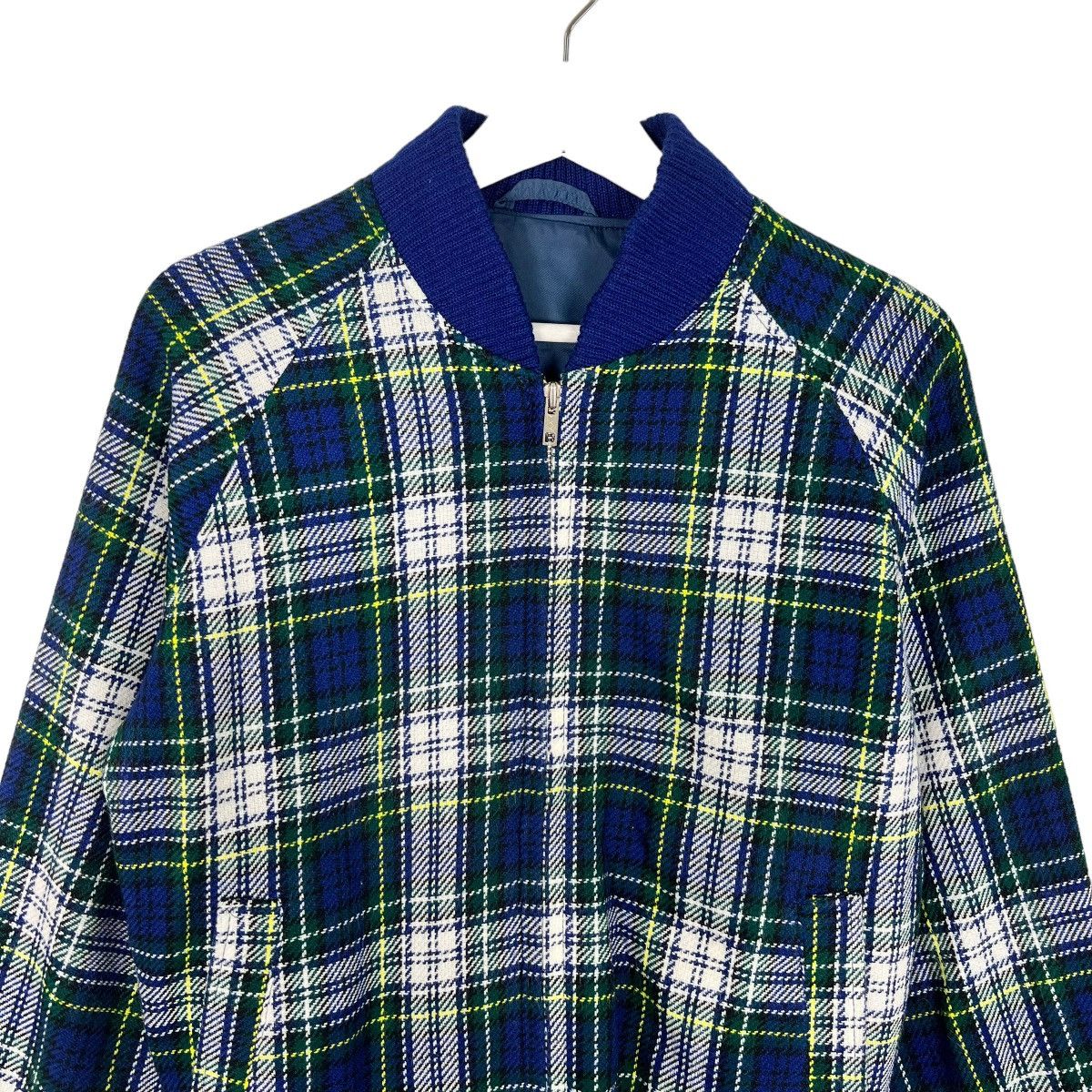 Japanese Brand 🔥 VINTAGE TARTAN BOMBER JACKET Size US M / EU 48-50 / 2 - 3 Thumbnail