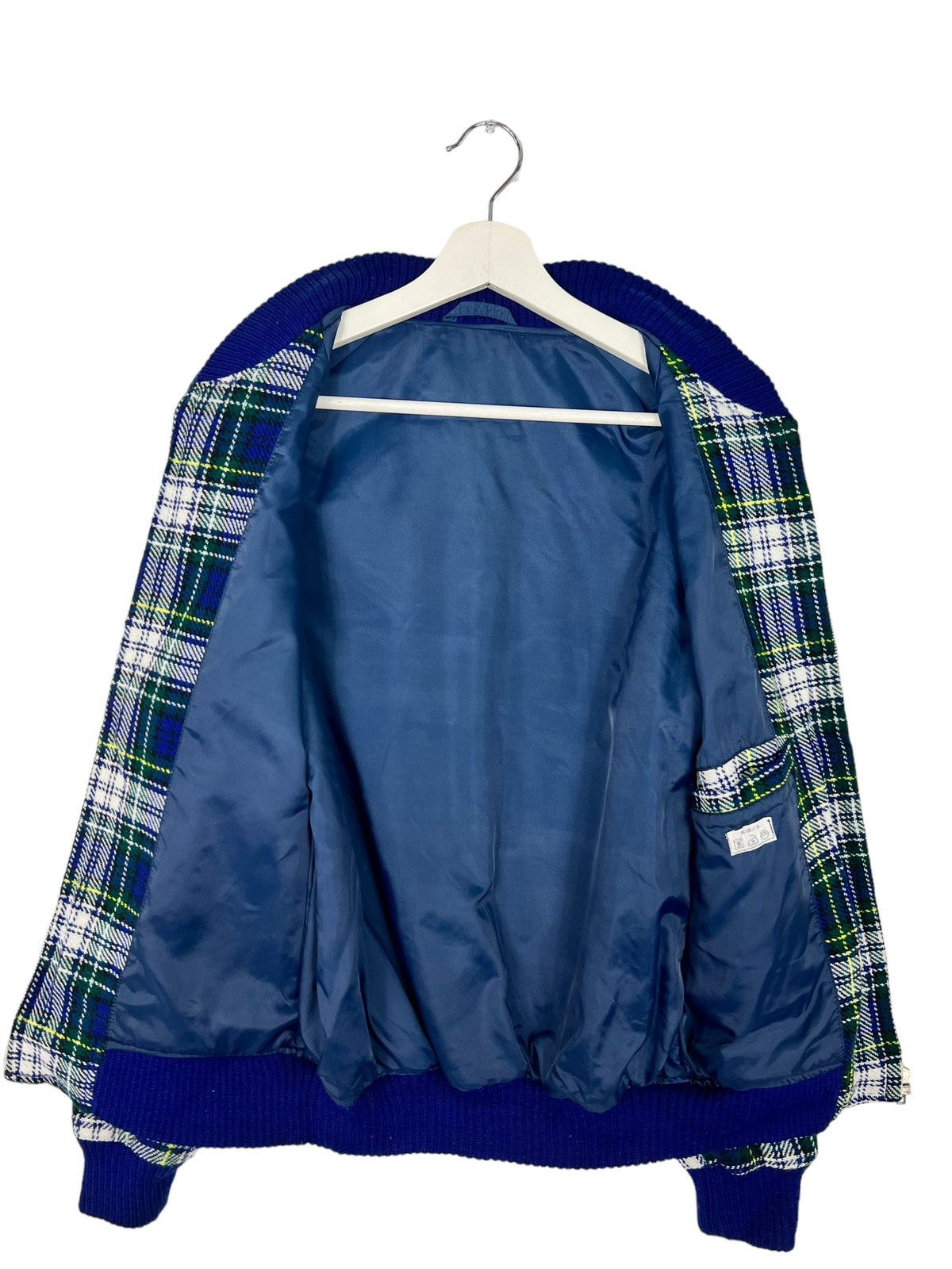 Japanese Brand 🔥 VINTAGE TARTAN BOMBER JACKET Size US M / EU 48-50 / 2 - 6 Thumbnail