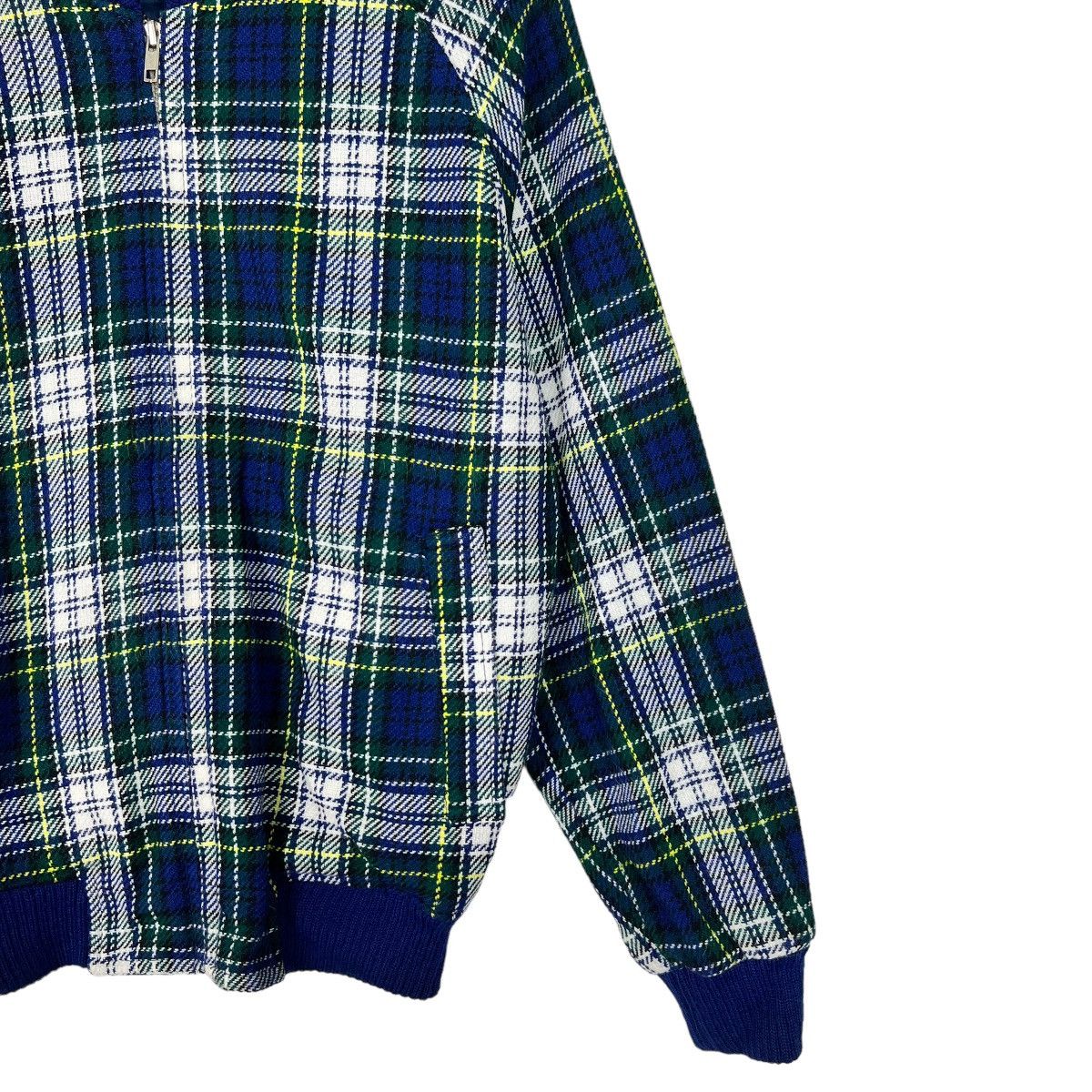 Japanese Brand 🔥 VINTAGE TARTAN BOMBER JACKET Size US M / EU 48-50 / 2 - 4 Thumbnail