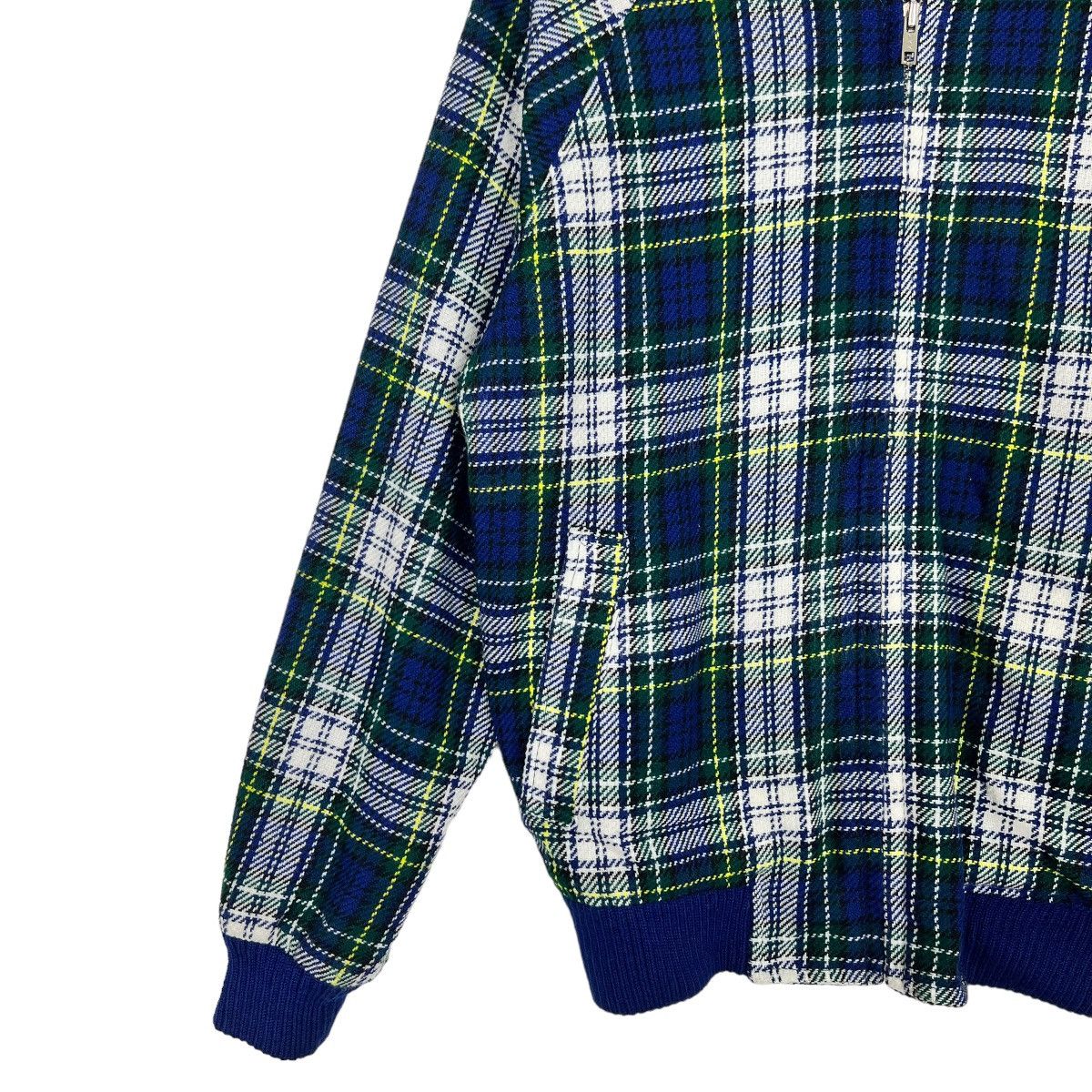 Japanese Brand 🔥 VINTAGE TARTAN BOMBER JACKET Size US M / EU 48-50 / 2 - 2 Thumbnail