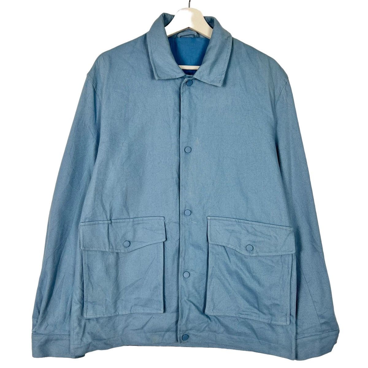 Japanese Brand × Zara 🔥 ZARA IVY BLUE DOUBLE POCKET Size US M / EU 48-50 / 2 - 1 Thumbnail