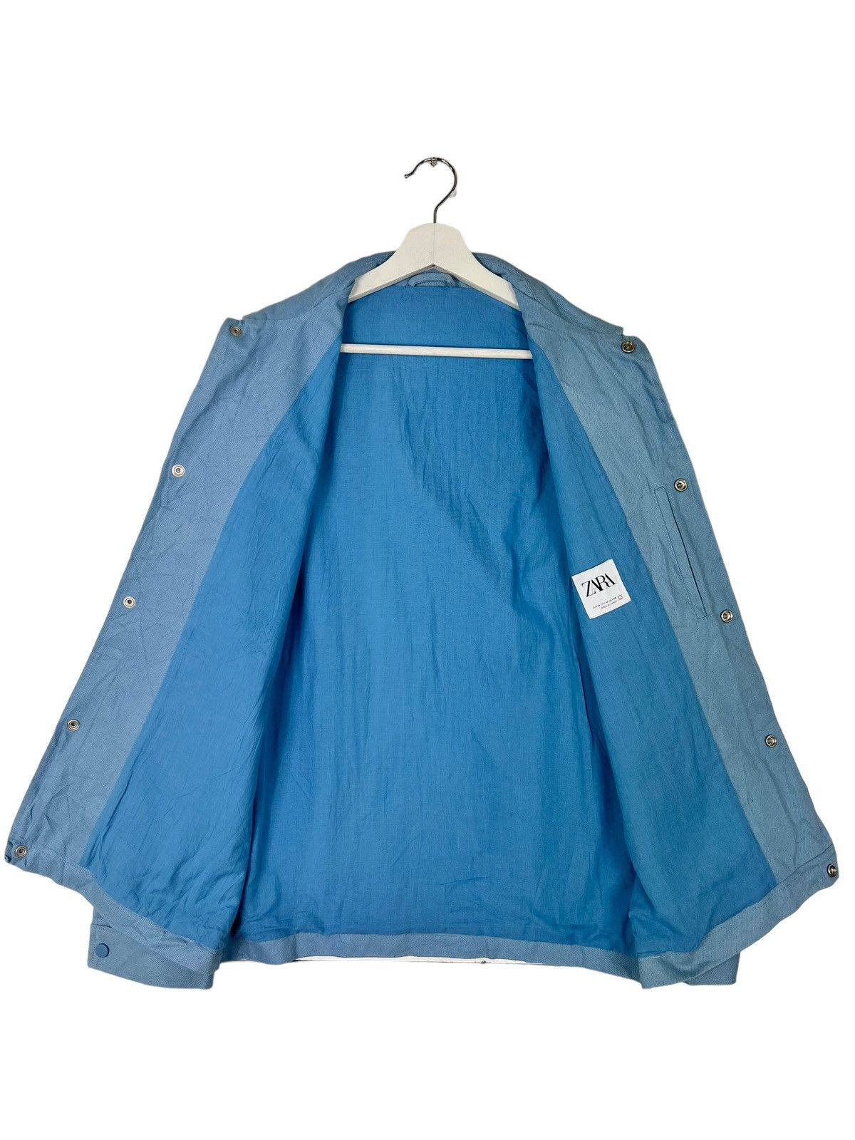 Japanese Brand × Zara 🔥 ZARA IVY BLUE DOUBLE POCKET Size US M / EU 48-50 / 2 - 7 Thumbnail
