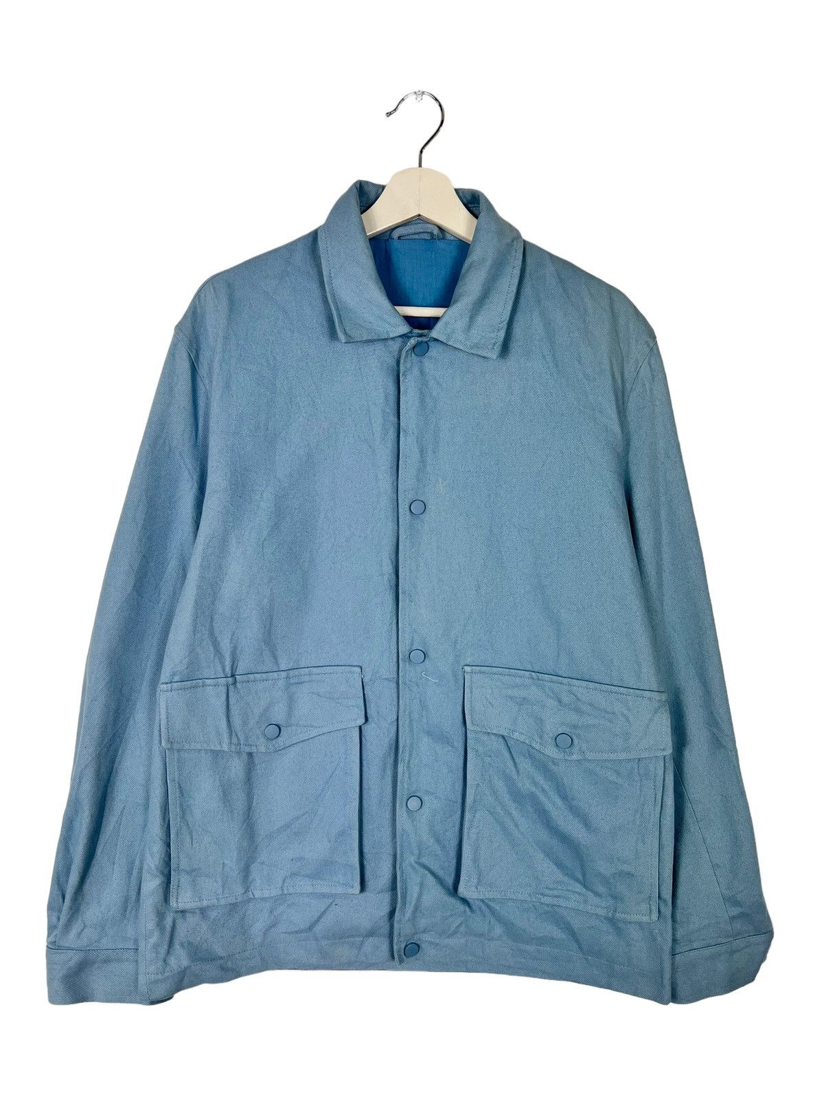 Japanese Brand × Zara 🔥 ZARA IVY BLUE DOUBLE POCKET Size US M / EU 48-50 / 2 - 5 Thumbnail