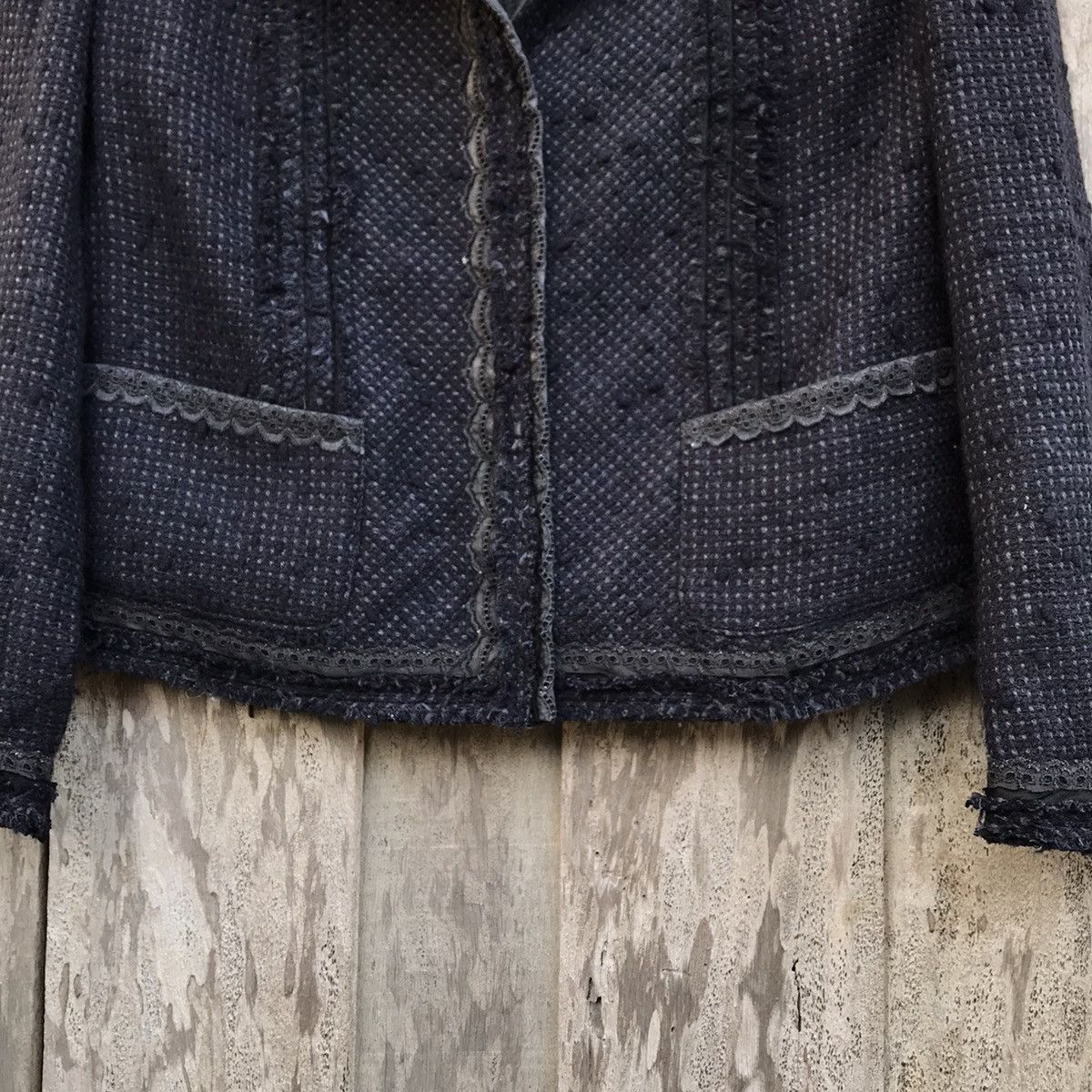 Prada Vintage Prada Women Top Wool Boucle Jacket Size S / US 4 / IT 40 - 9 Thumbnail