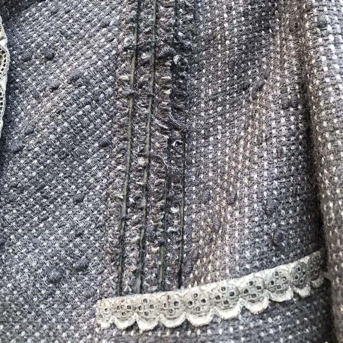 Prada Vintage Prada Women Top Wool Boucle Jacket Size S / US 4 / IT 40 - 10 Thumbnail