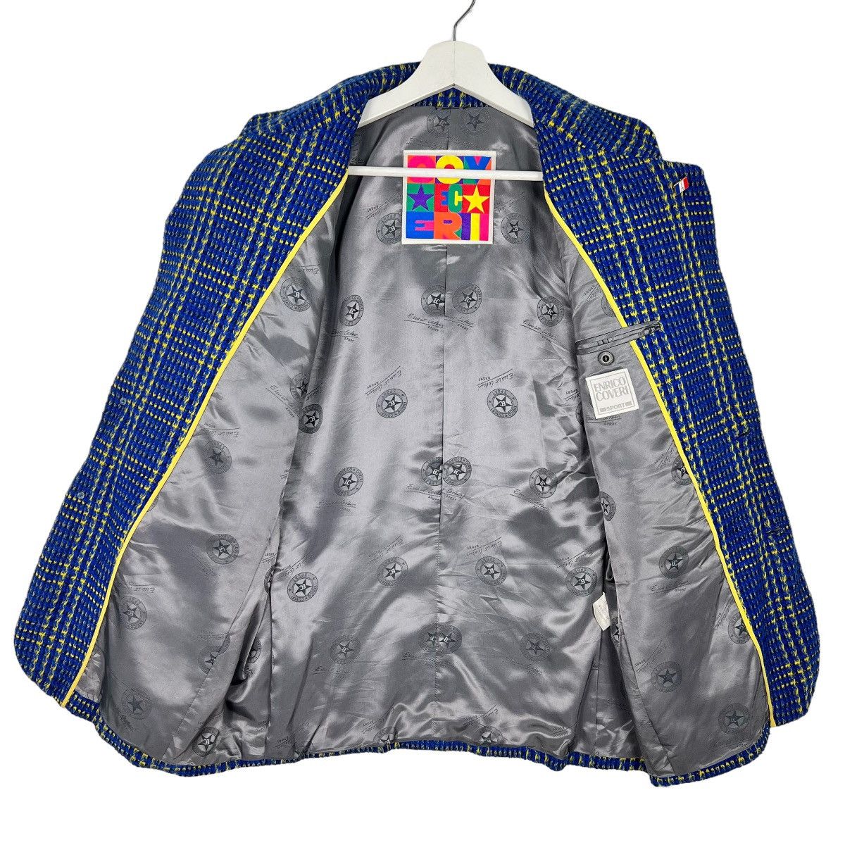 Enrico Coveri 🔥 ENRICO COVERI PLAID TAILORED JACKET Size US M / EU 48-50 / 2 - 8 Thumbnail