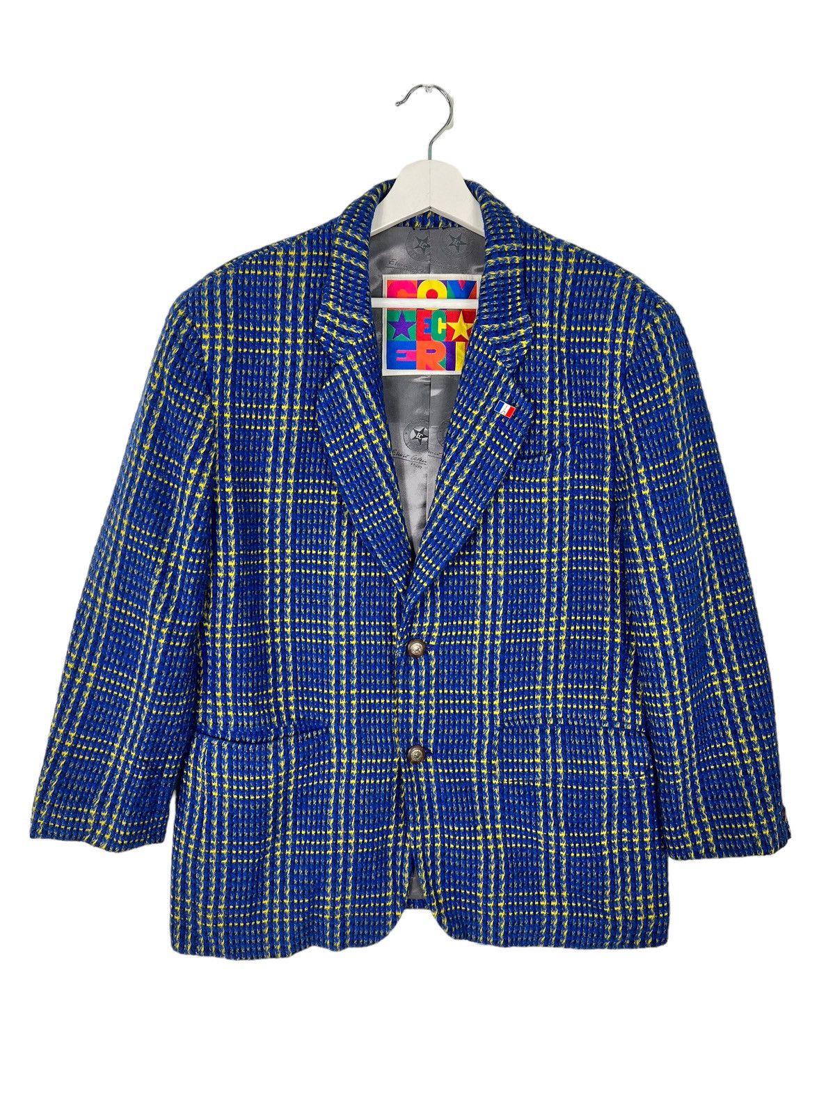 Enrico Coveri 🔥 ENRICO COVERI PLAID TAILORED JACKET Size US M / EU 48-50 / 2 - 5 Thumbnail