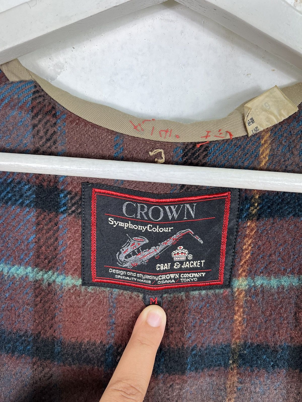 Japanese Brand × Vintage 🔥 VINTAGE 50s CROWN SYMPHONY COLOUR JACKET Size US S / EU 44-46 / 1 - 10 Thumbnail