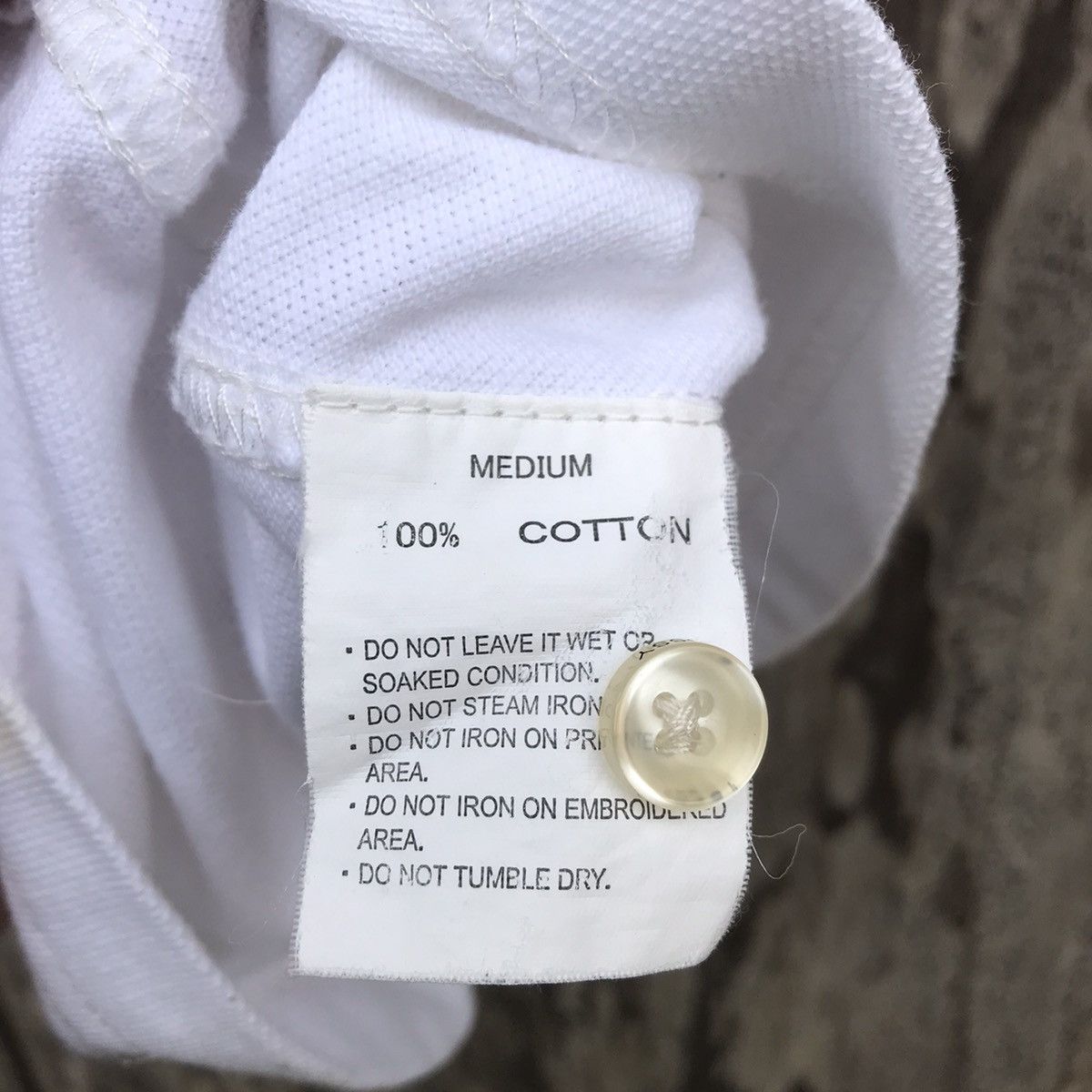 Stussy × Vintage Vintage Stussy Polo Tee Big Logo Size US M / EU 48-50 / 2 - 7 Thumbnail