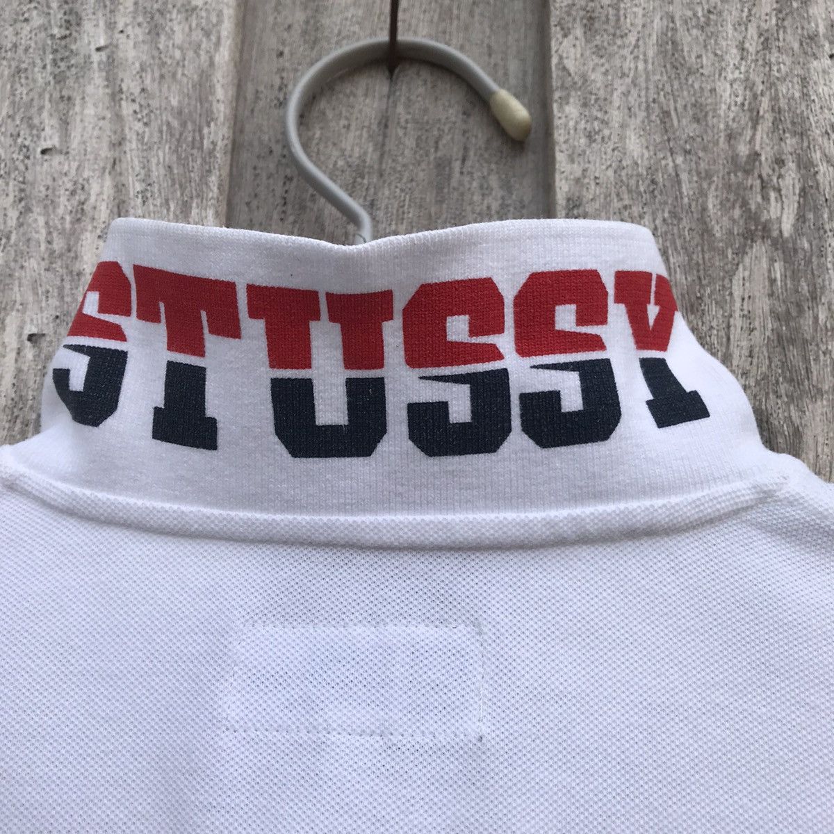 Stussy × Vintage Vintage Stussy Polo Tee Big Logo Size US M / EU 48-50 / 2 - 8 Thumbnail