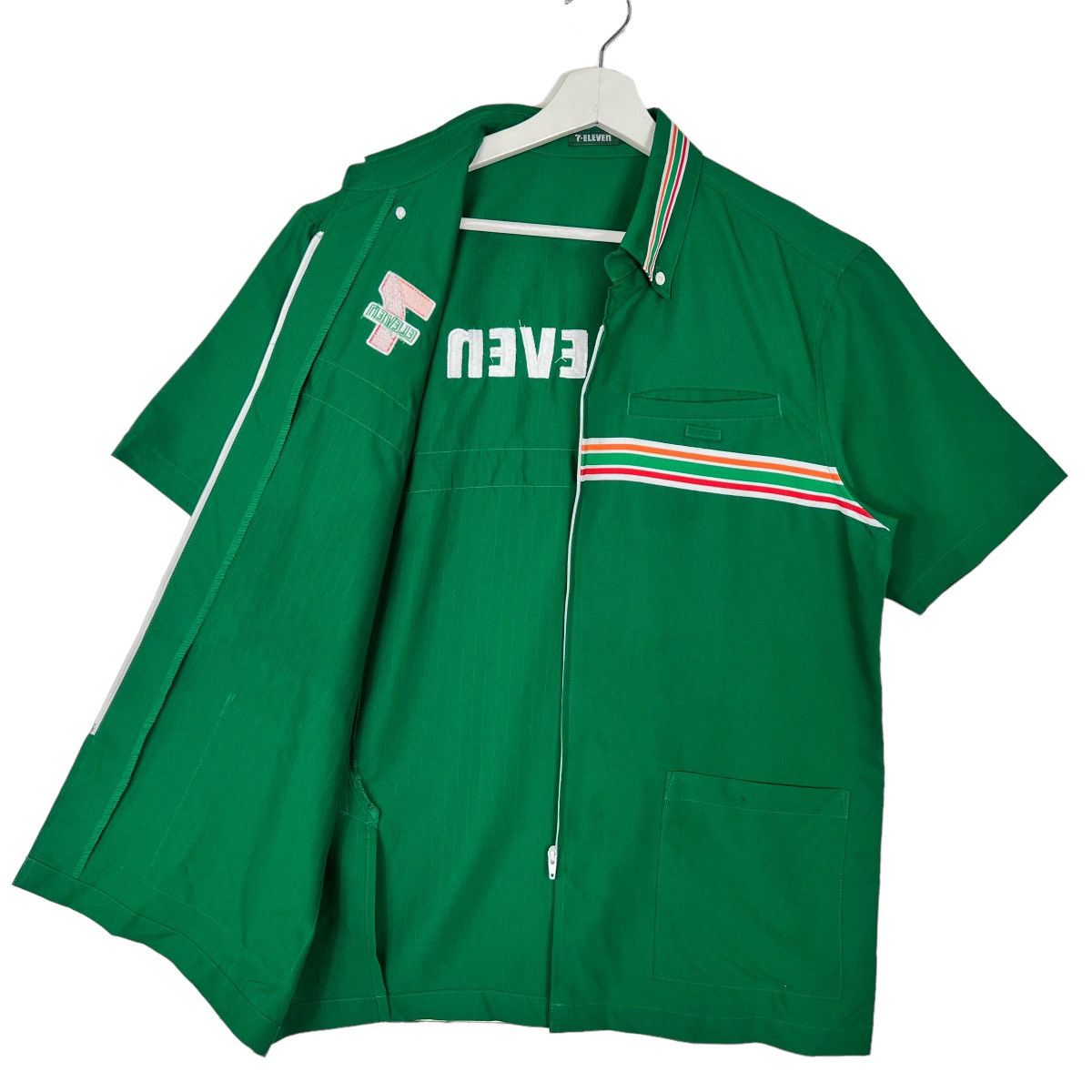 Japanese Brand 🔥 VINTAGE 7ELEVEN WORK SHIRT Size US L / EU 52-54 / 3 - 6 Thumbnail