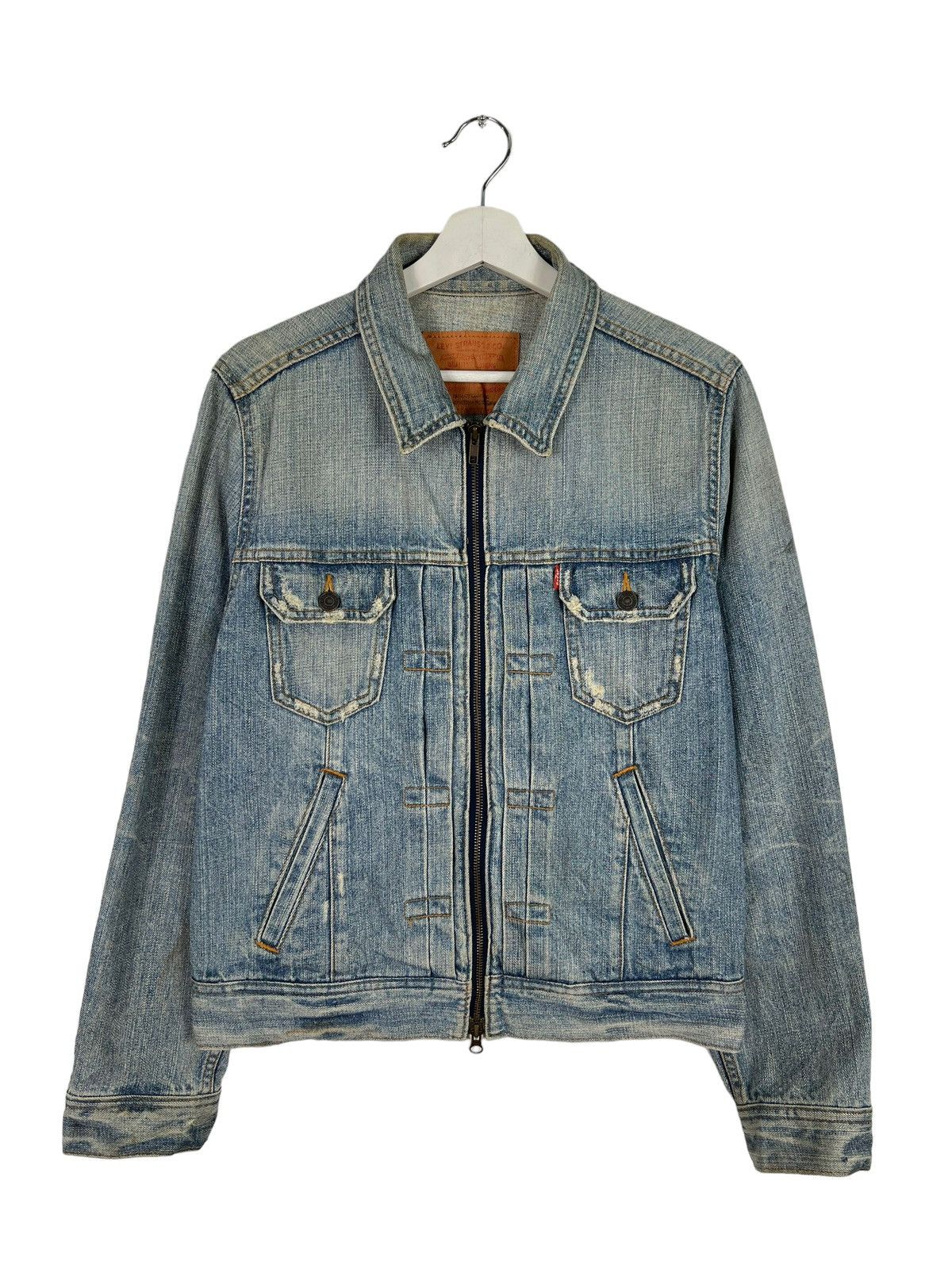 Levi's × Levi's Vintage Clothing × Vintage 🔥 DYED LEVIS TRUCKER DENIM JACKET Size US M / EU 48-50 / 2 - 5 Thumbnail